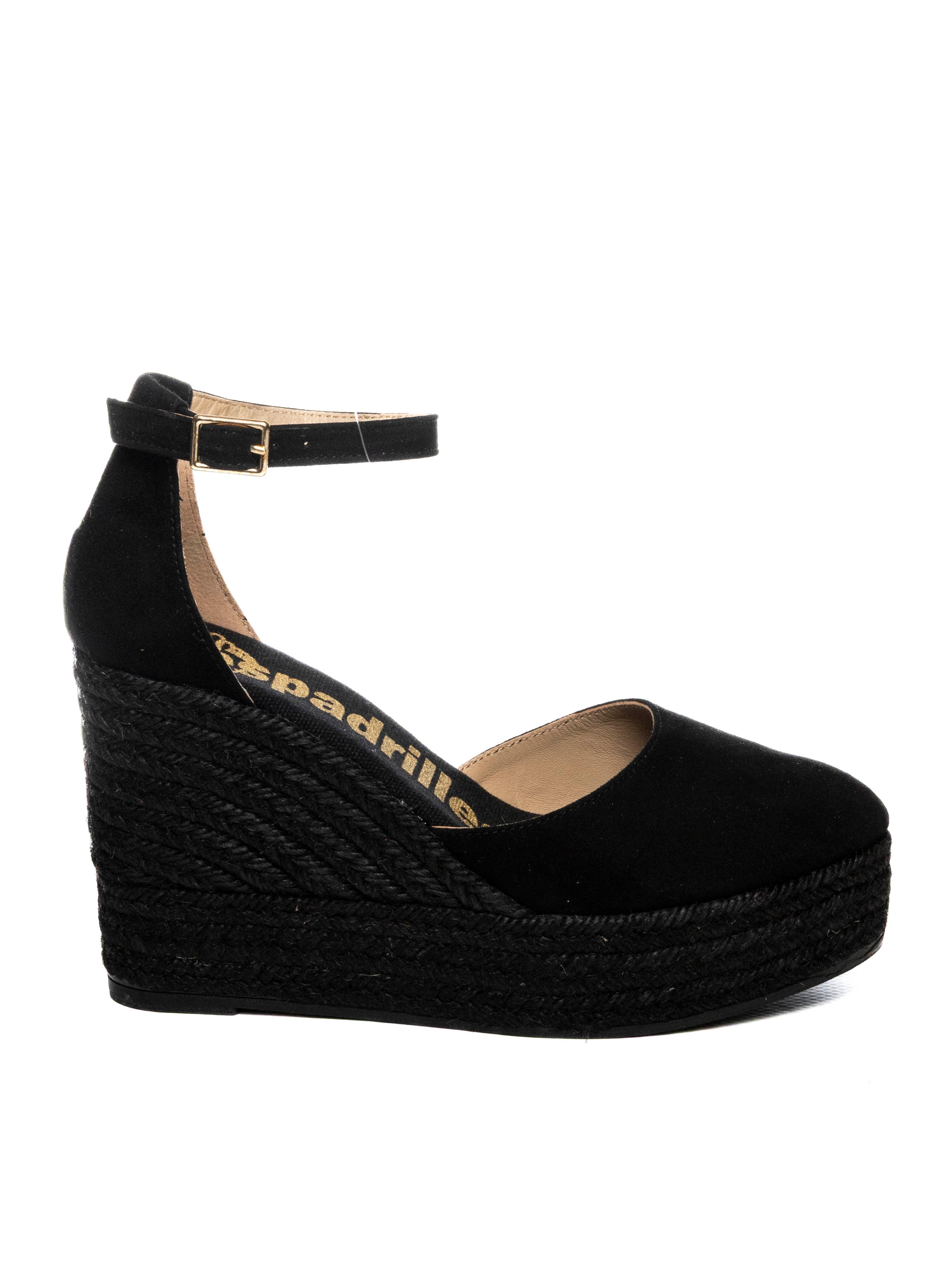ESPADRILLES Espadrillas anna camoscio nero ANNA 2 ANTE-NEGRO 