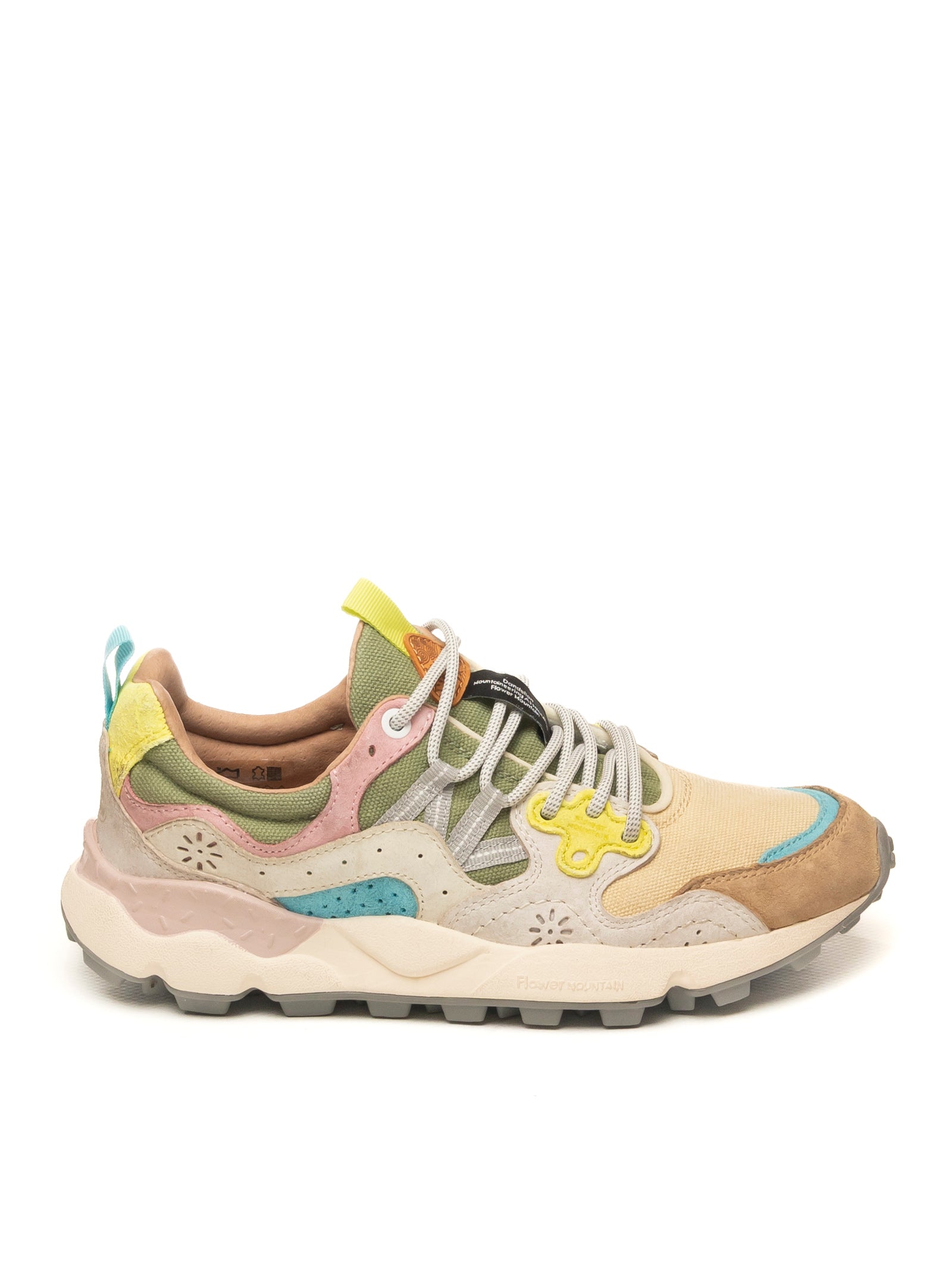 FLOWER MOUNTAIN Sneaker yamano multi 2017817-65 SUE/CAN-1E05 