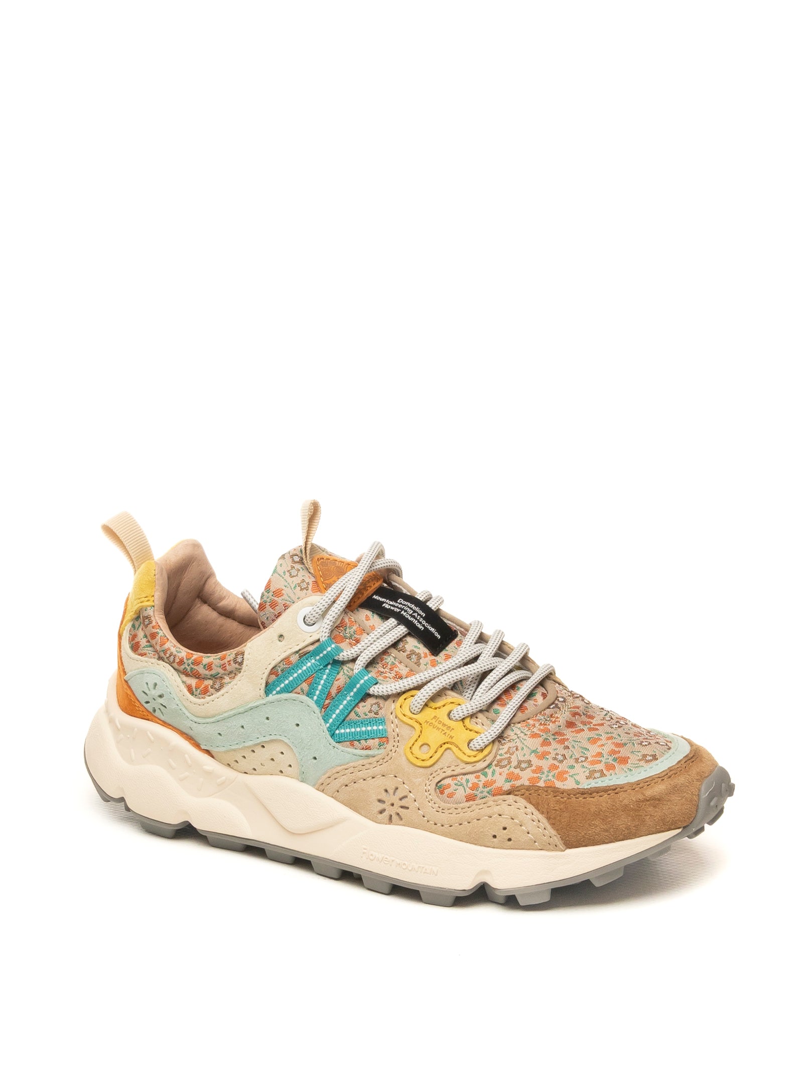 FLOWER MOUNTAIN Sneaker yamano multi 2017817-67 SUE/NYL-1G60 