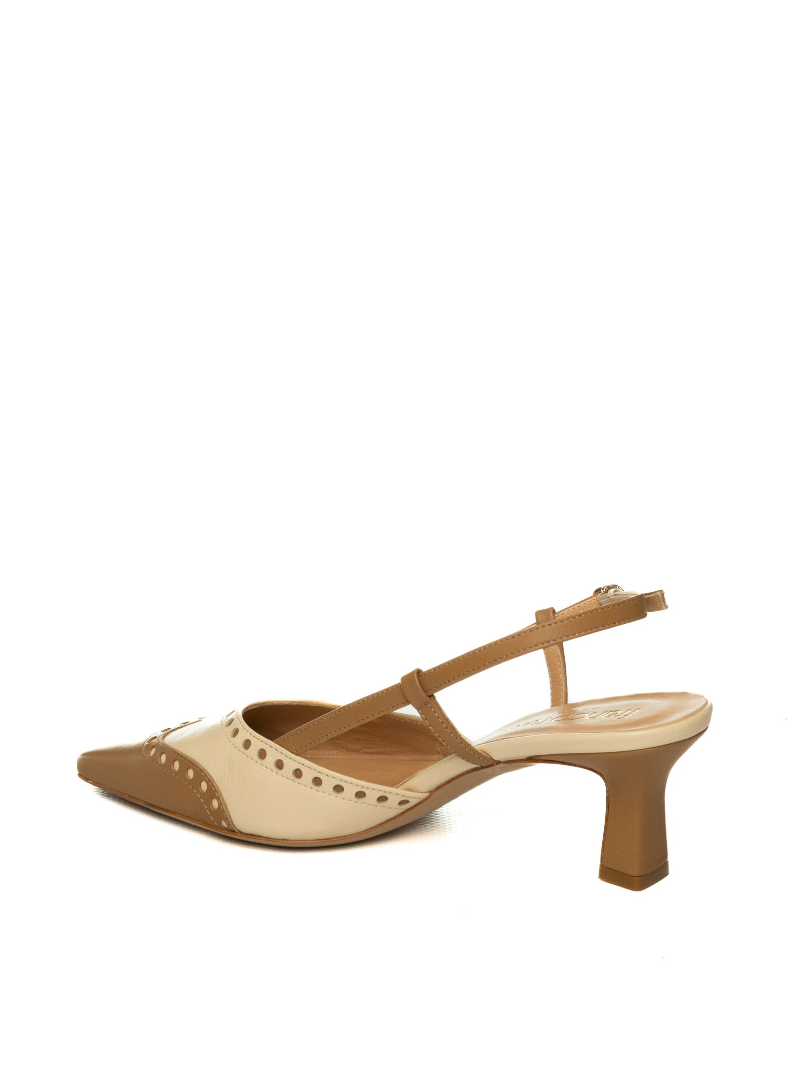 FRANCO RUSSO Chanel pelle camel/avorio R4111 NAPPA-CAMEL/AVORIO 