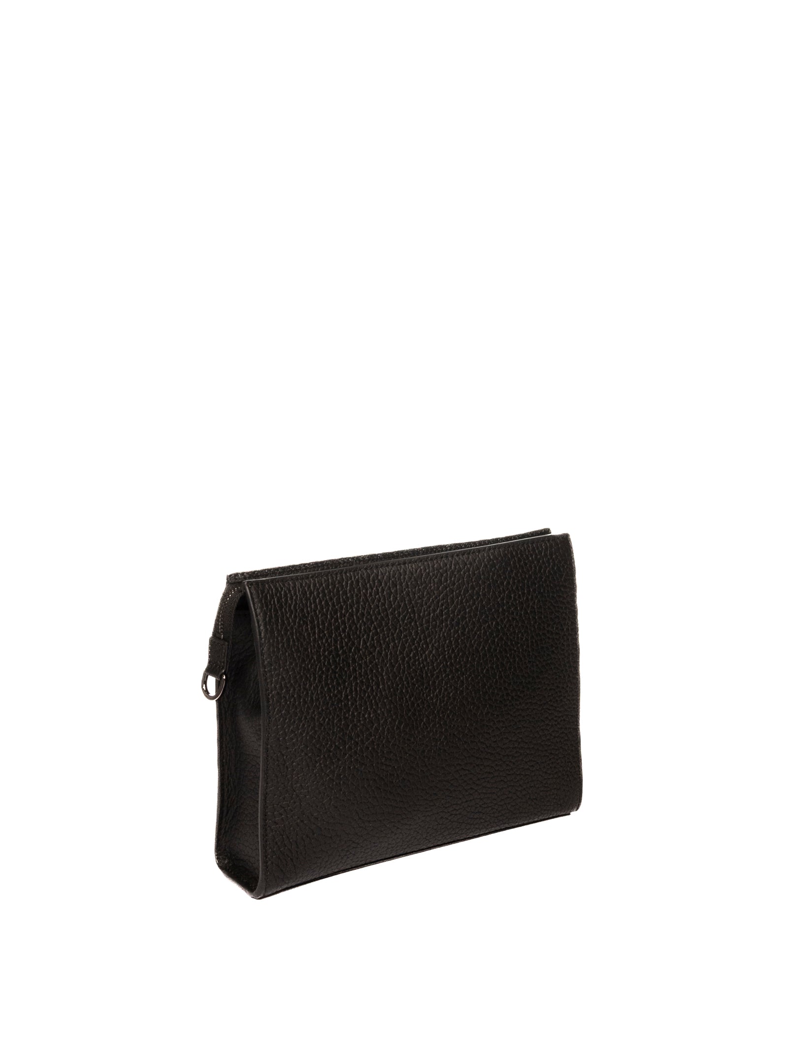 GIANNI CHIARINI borsa a mano pelle nera 18195 GRNCRV-001 