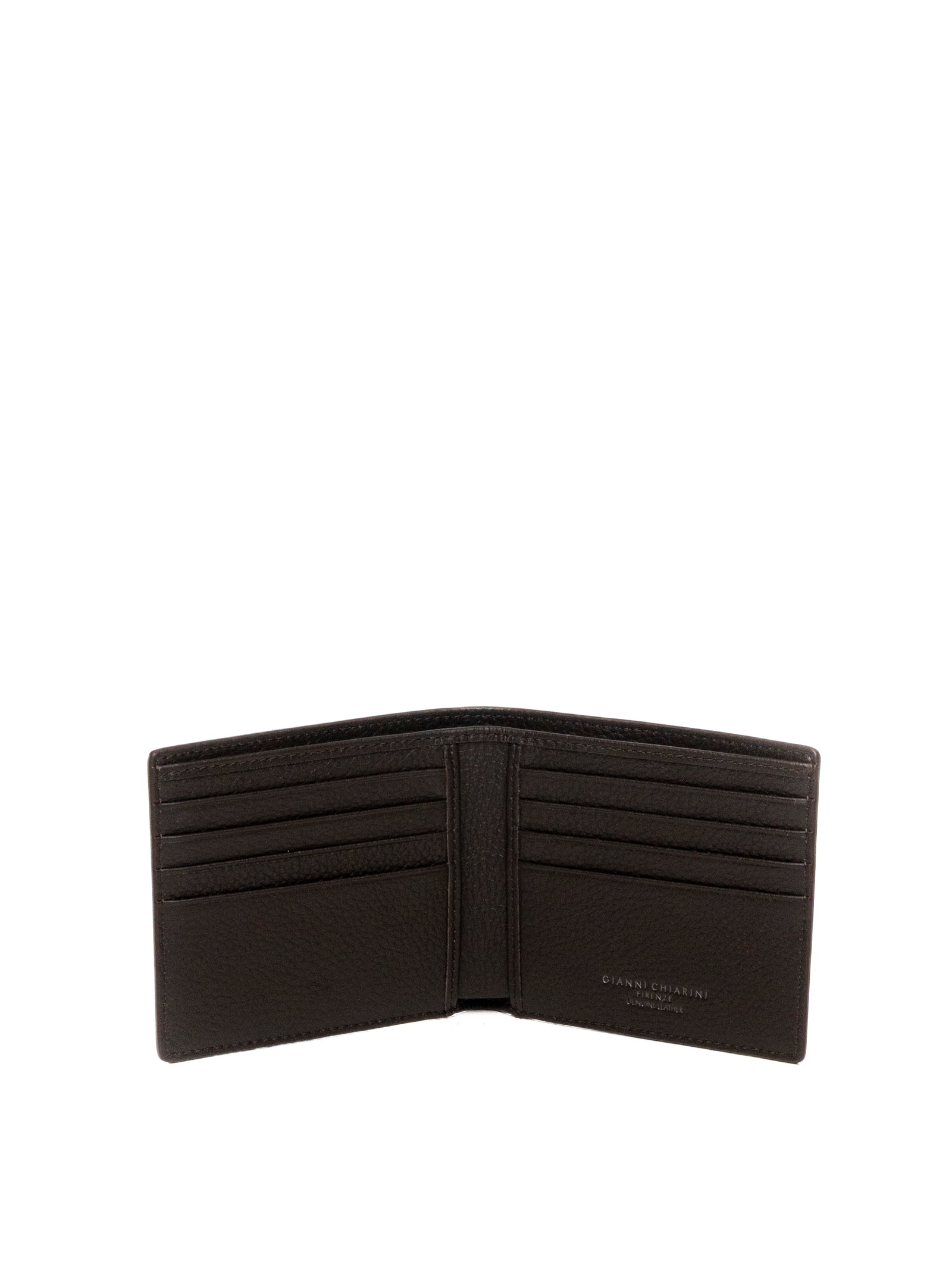GIANNI CHIARINI Portafogli pelle moro<BR/> 18293 GRNCRV-13792 