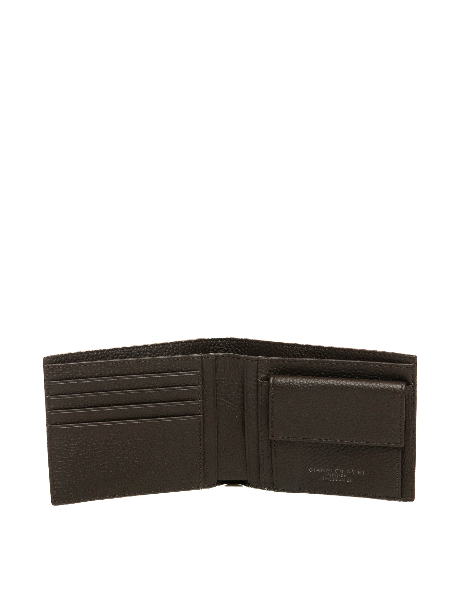 GIANNI CHIARINI portafogli pelle marrone 5096 GRNCRV-13792 