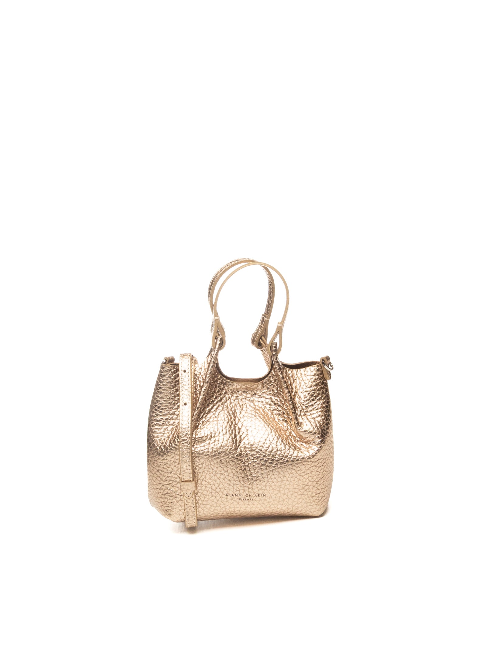 GIANNI CHIARINI borsa a mano dua platino 9718 DUA-14368 