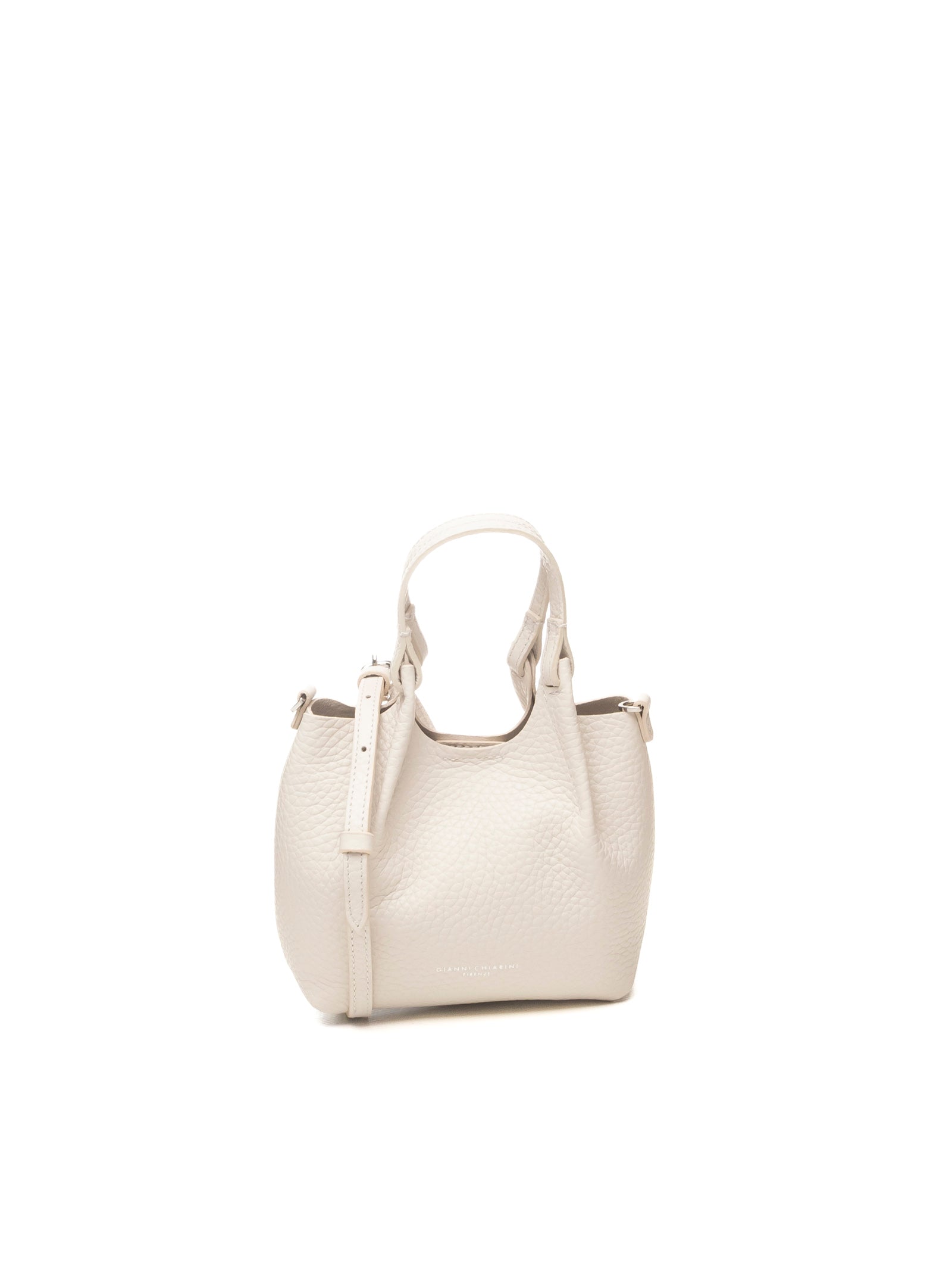 GIANNI CHIARINI borsa a mano dua avorio 9718 DUA-221 