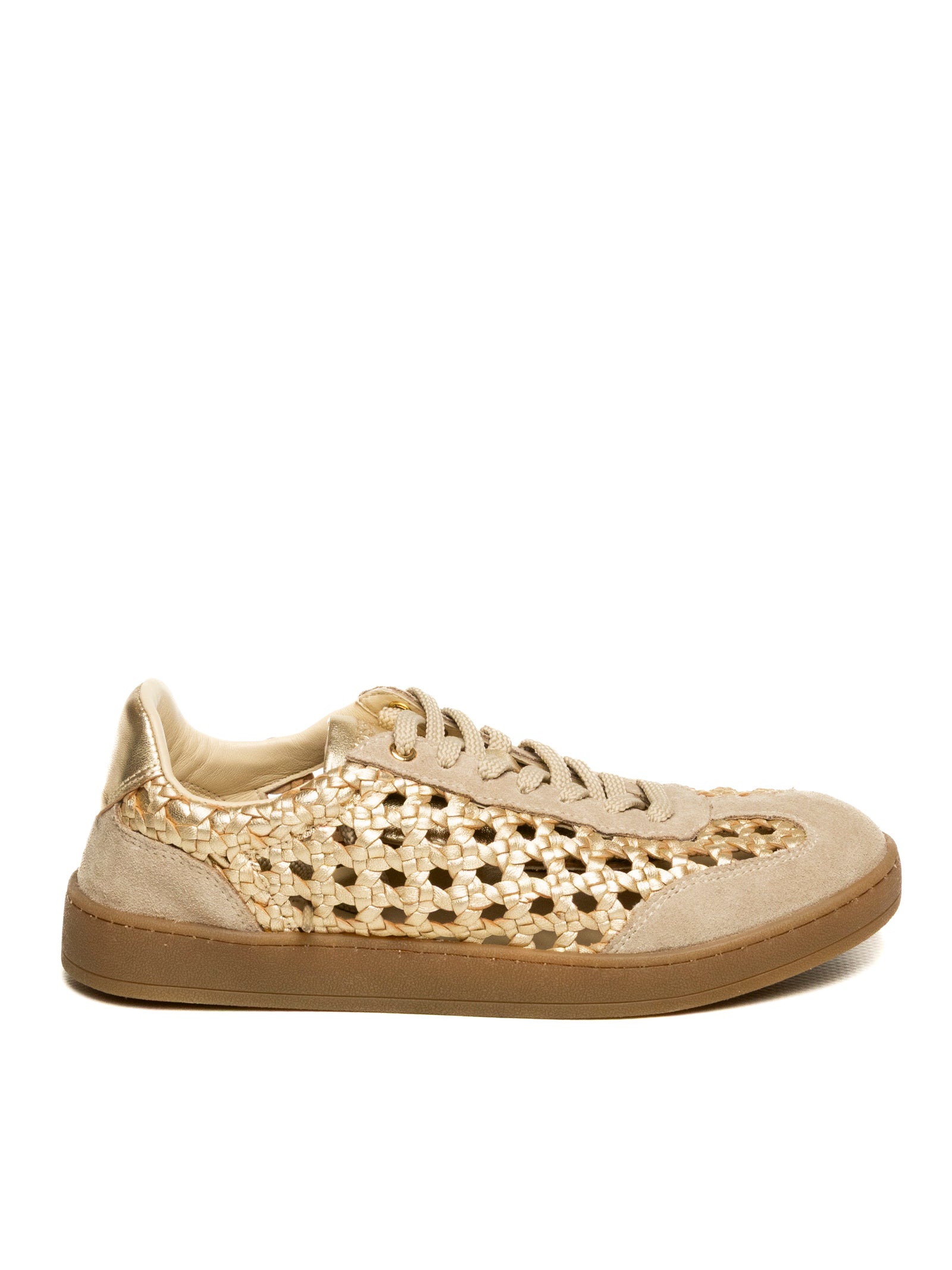 GIOSEPPO Sneaker intrecciata ijebu oro 78649 IJEBU-ORO 