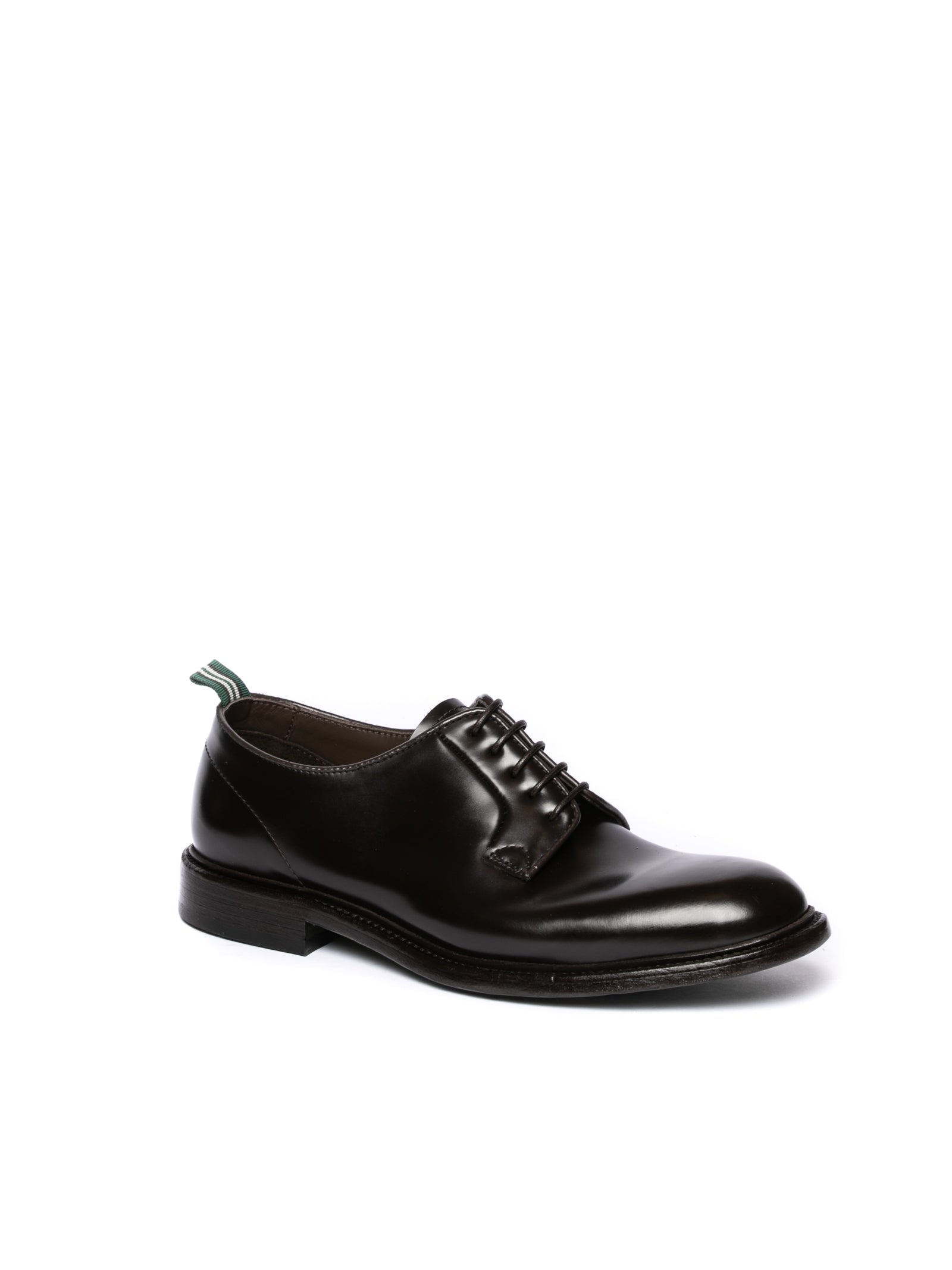 GREEN GEORGE derby polished moro 3029 POLISHED-MORO 