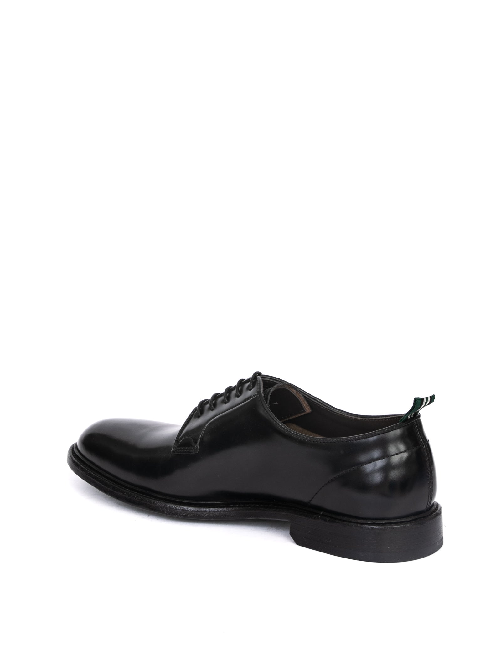 GREEN GEORGE Stringata derby polished nero 3029 POLISHED-NERO 
