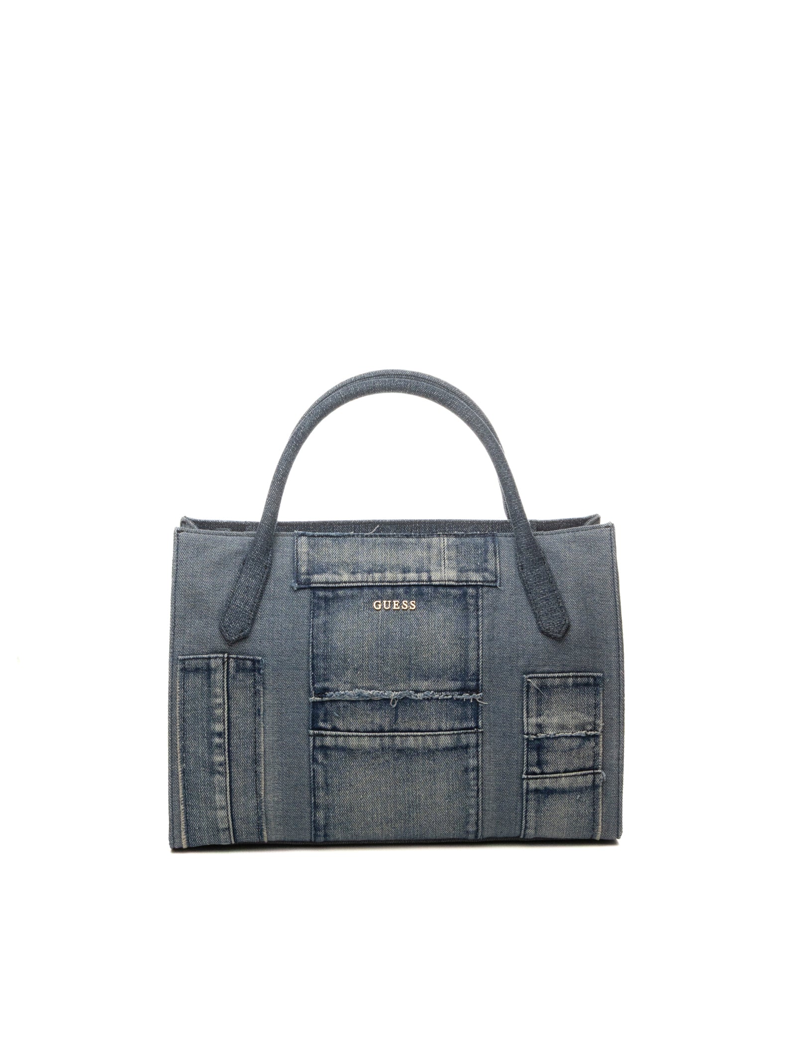 GUESS borsa a mano jodi demin blu HWDG9769220 JODI-DENIM MUL 