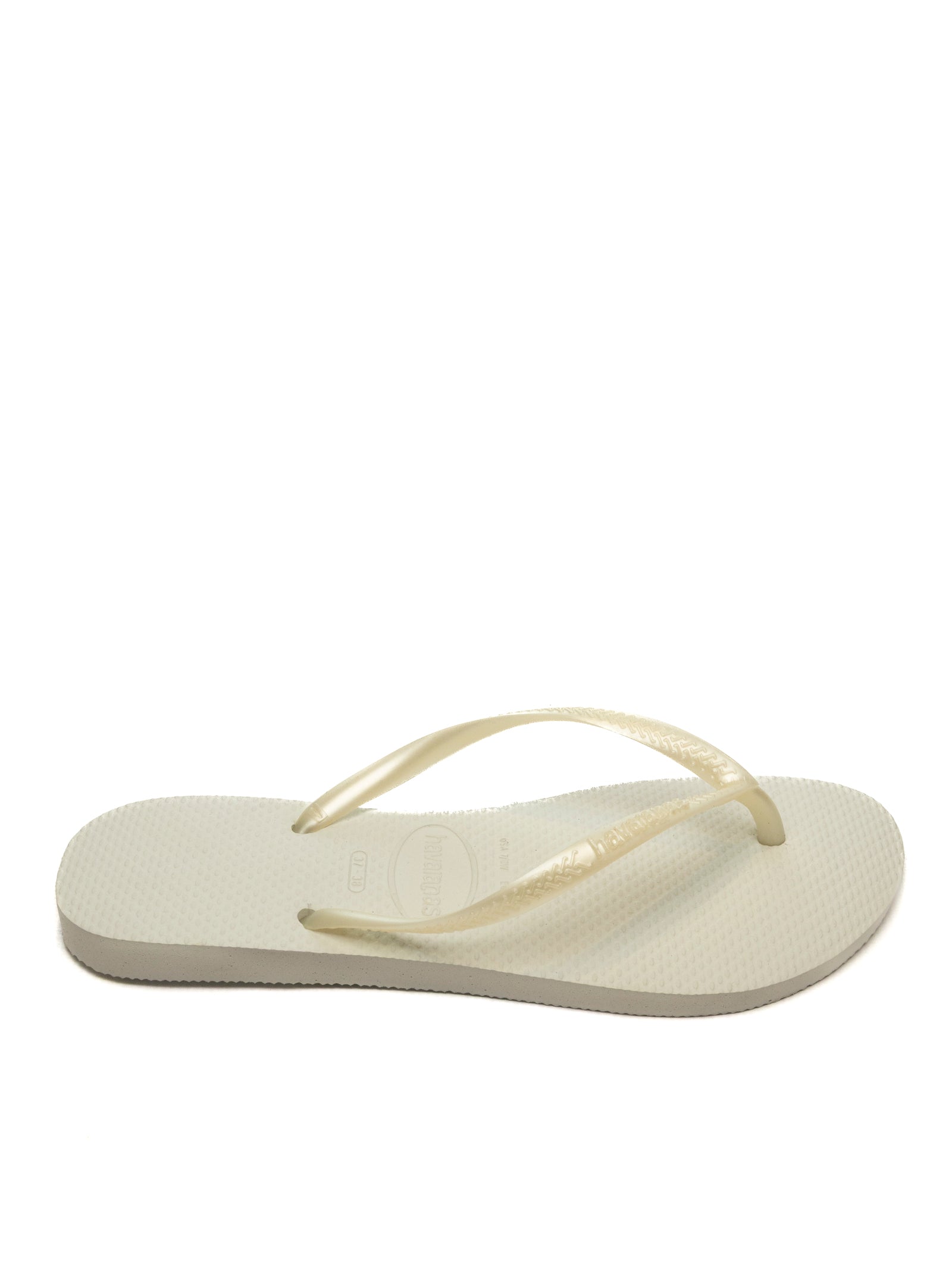 HAVAIANAS salndalo slim bianco<BR/> 4000030 SLIM-0001 