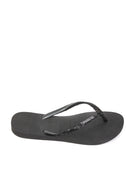 HAVAIANAS infradito slim glitter nero 4146975 SLIM GLITTER-1069 