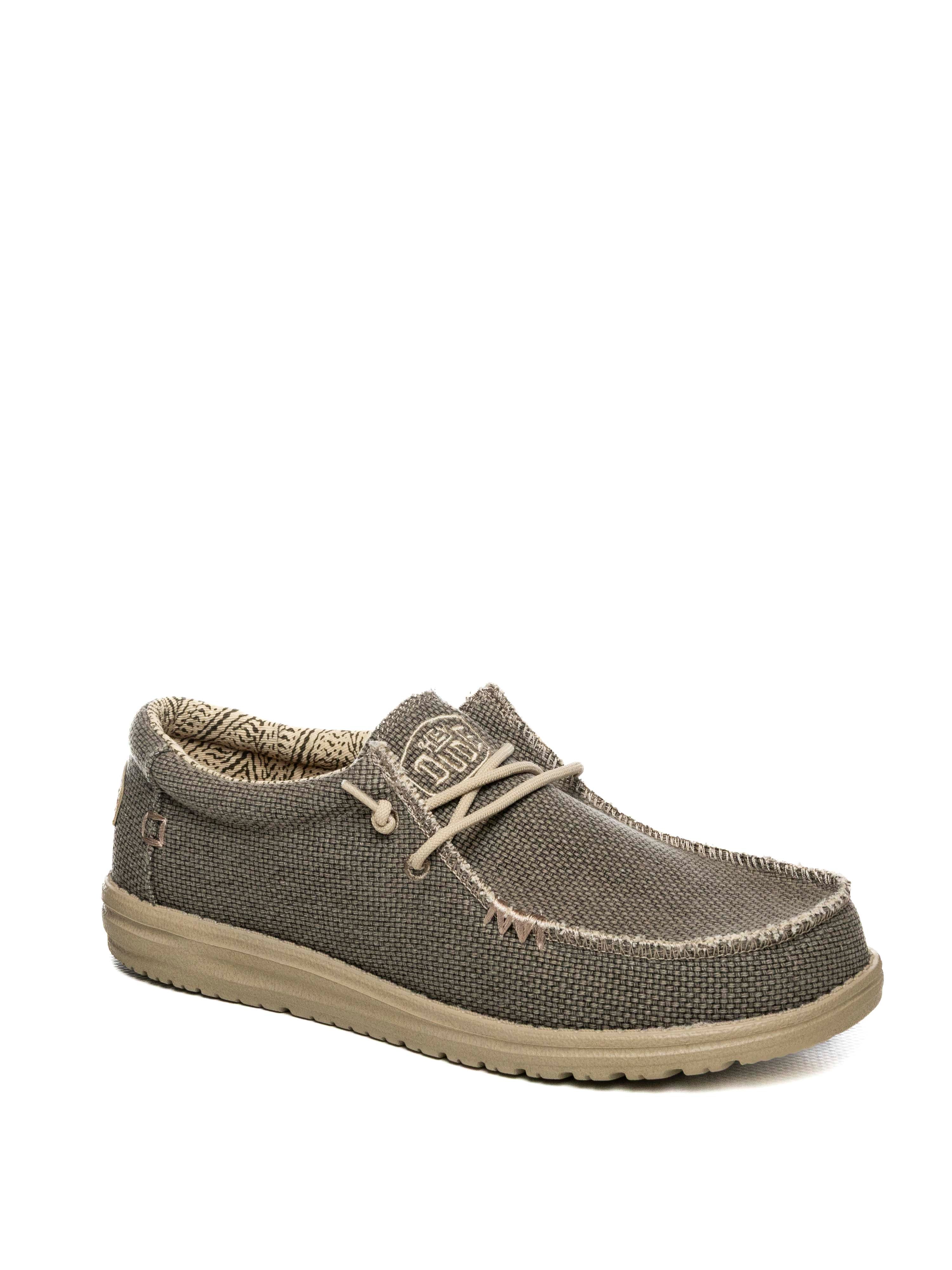 HEY DUDE Slip on wally braided army 40003 WALLY BRAIDED-3VE 
