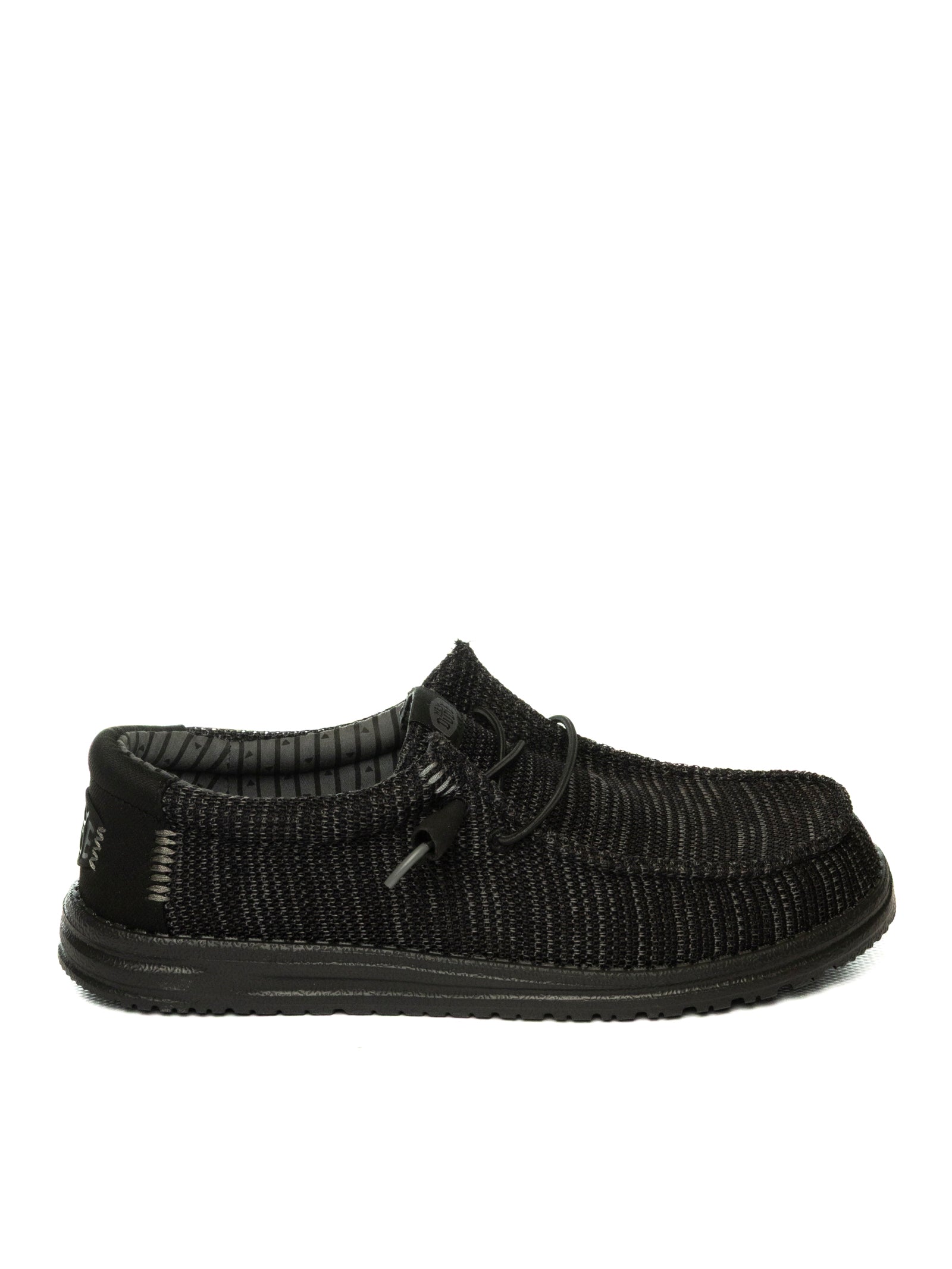 HEY DUDE slip on wally stretch nero 41898 WALLY STRETCH SOX-60 