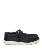 HEY DUDE Slip on wally stretch sox blu 41898 WALLY STRETCH SOX-410 