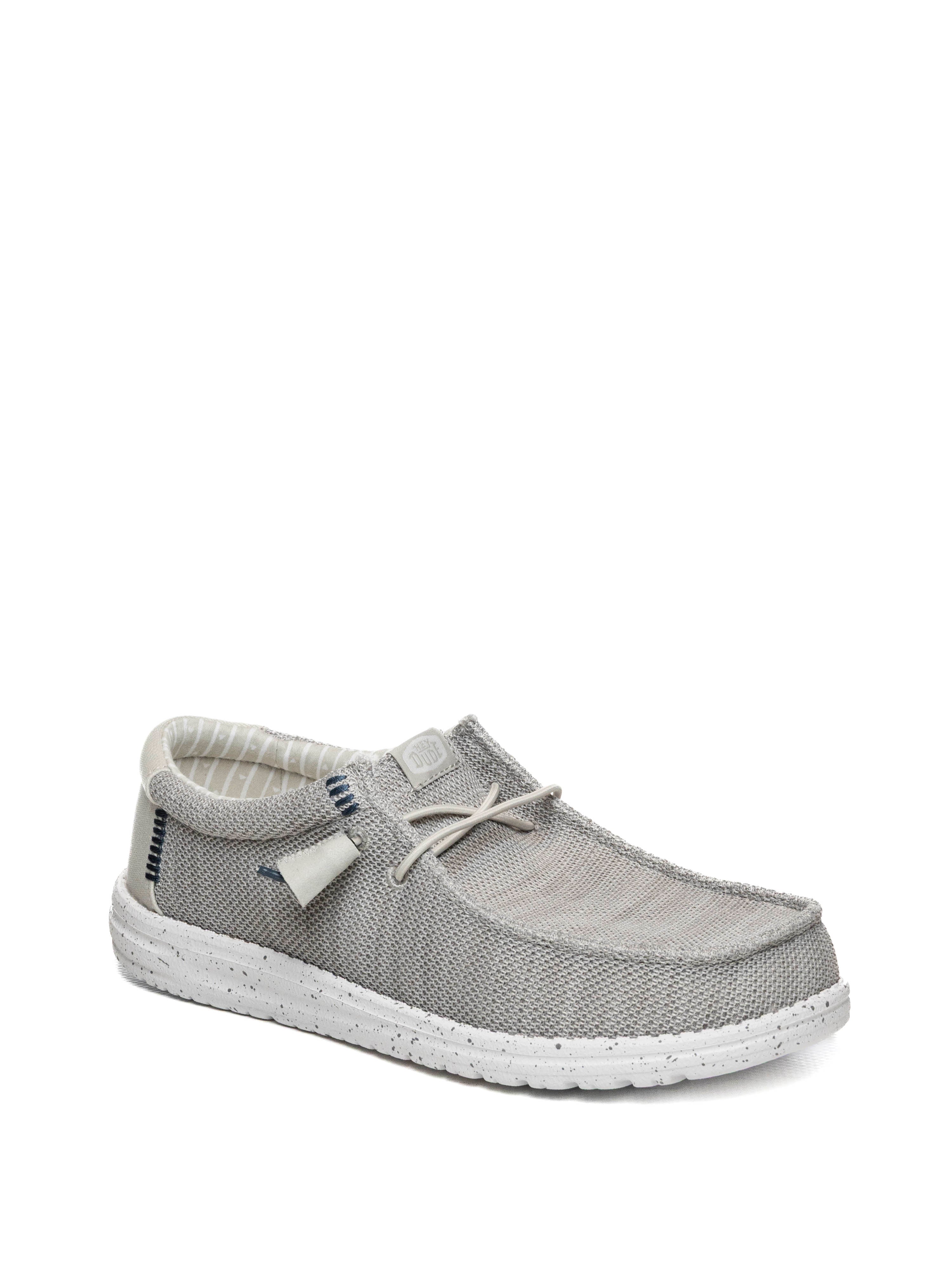HEY DUDE Slip on wally stretch sox grigio 41898 WALLY STRETCH SOX-1SZ 