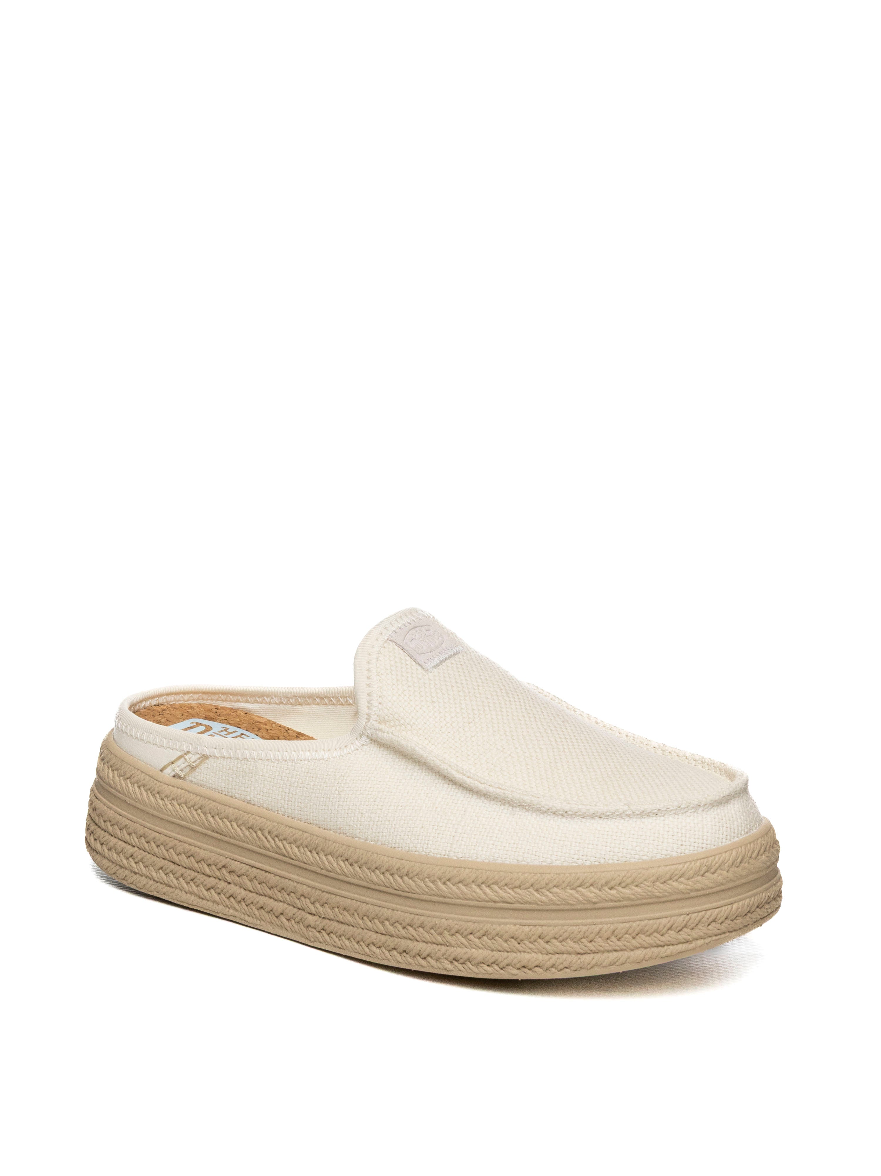 HEY DUDE sabot austin espadrille bianco 45228 AUSTIN ESPADRILLE-0LA 