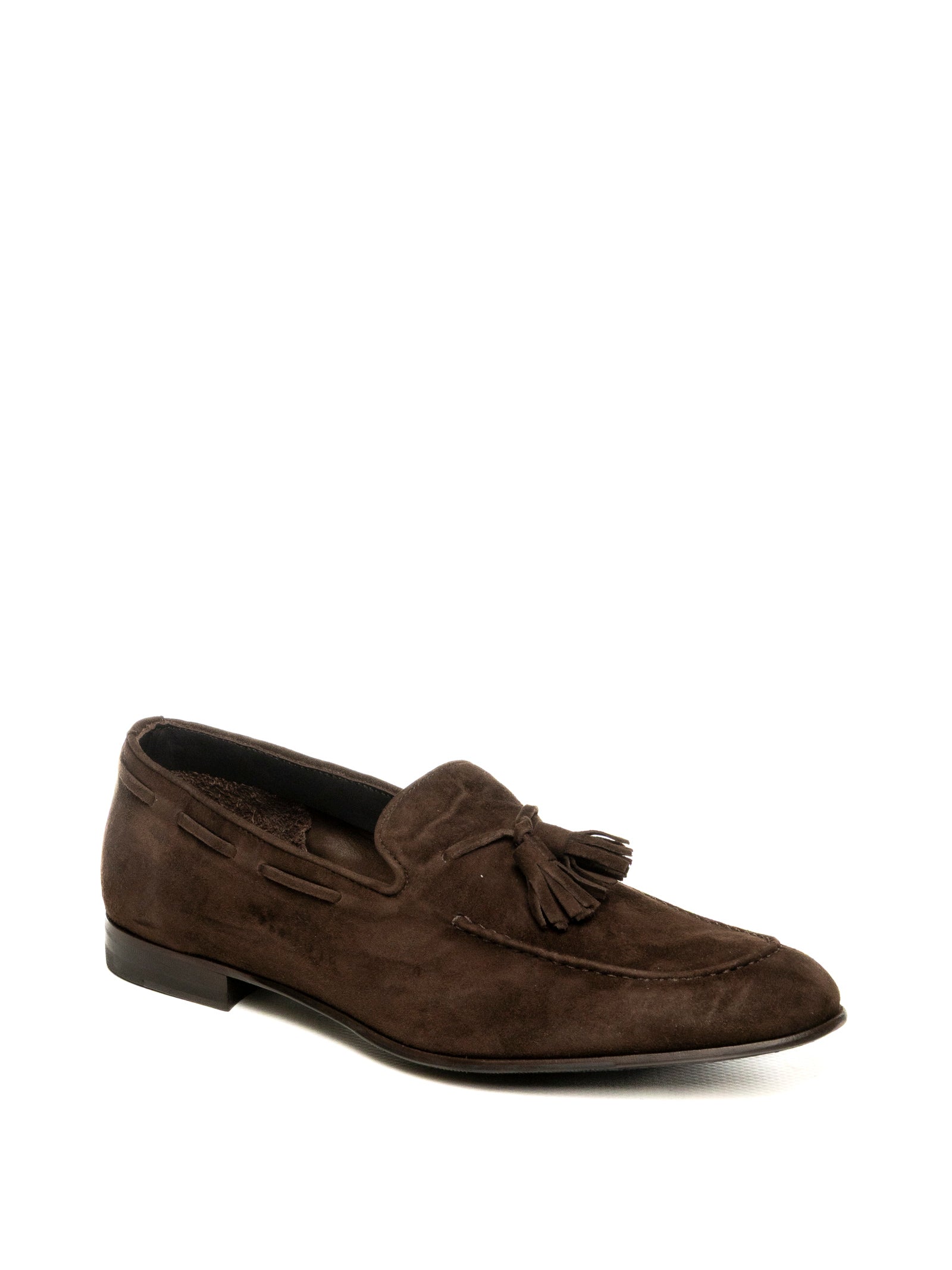 JEROLD WILTON Mocassino camoscio moro 1193 LODEN-MORO 