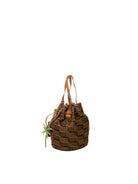 LE PANDORINE borsa a mano miriam nero/marrone PS2627B38 MIRIAM-C99 