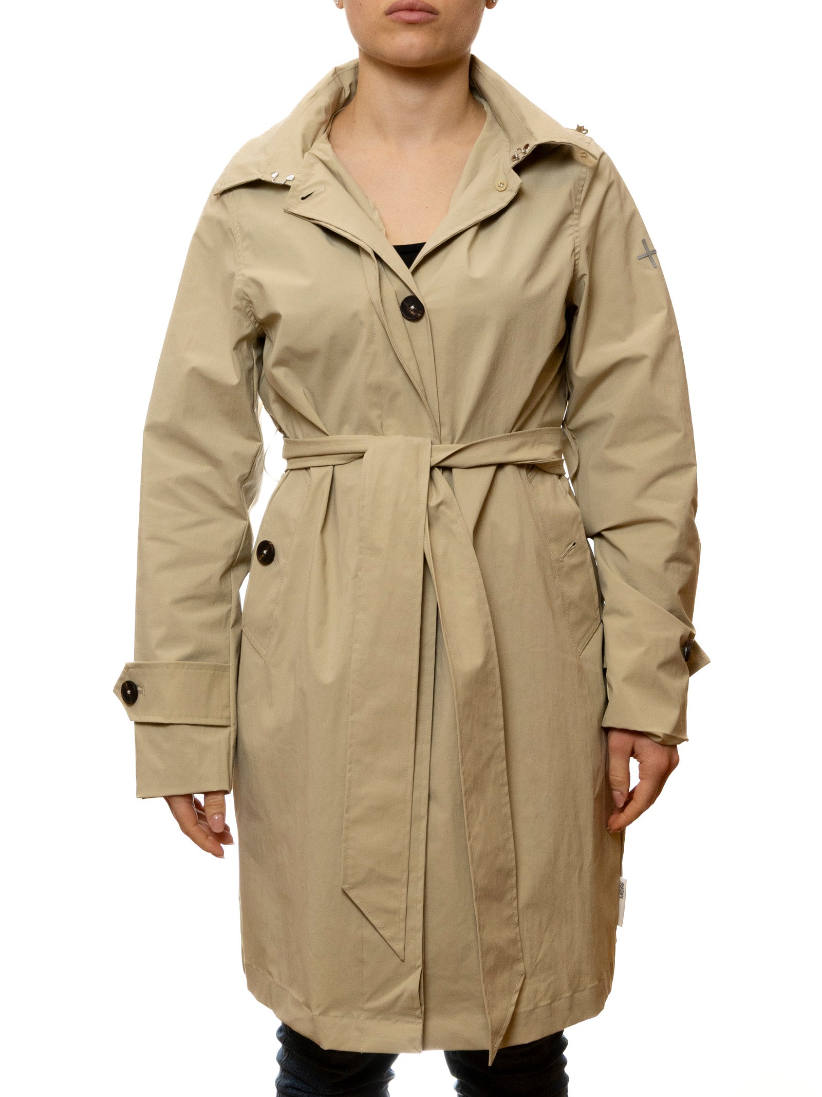 MORE trench nylon sabbia MAGNOLIA NYLON-SABBIA 