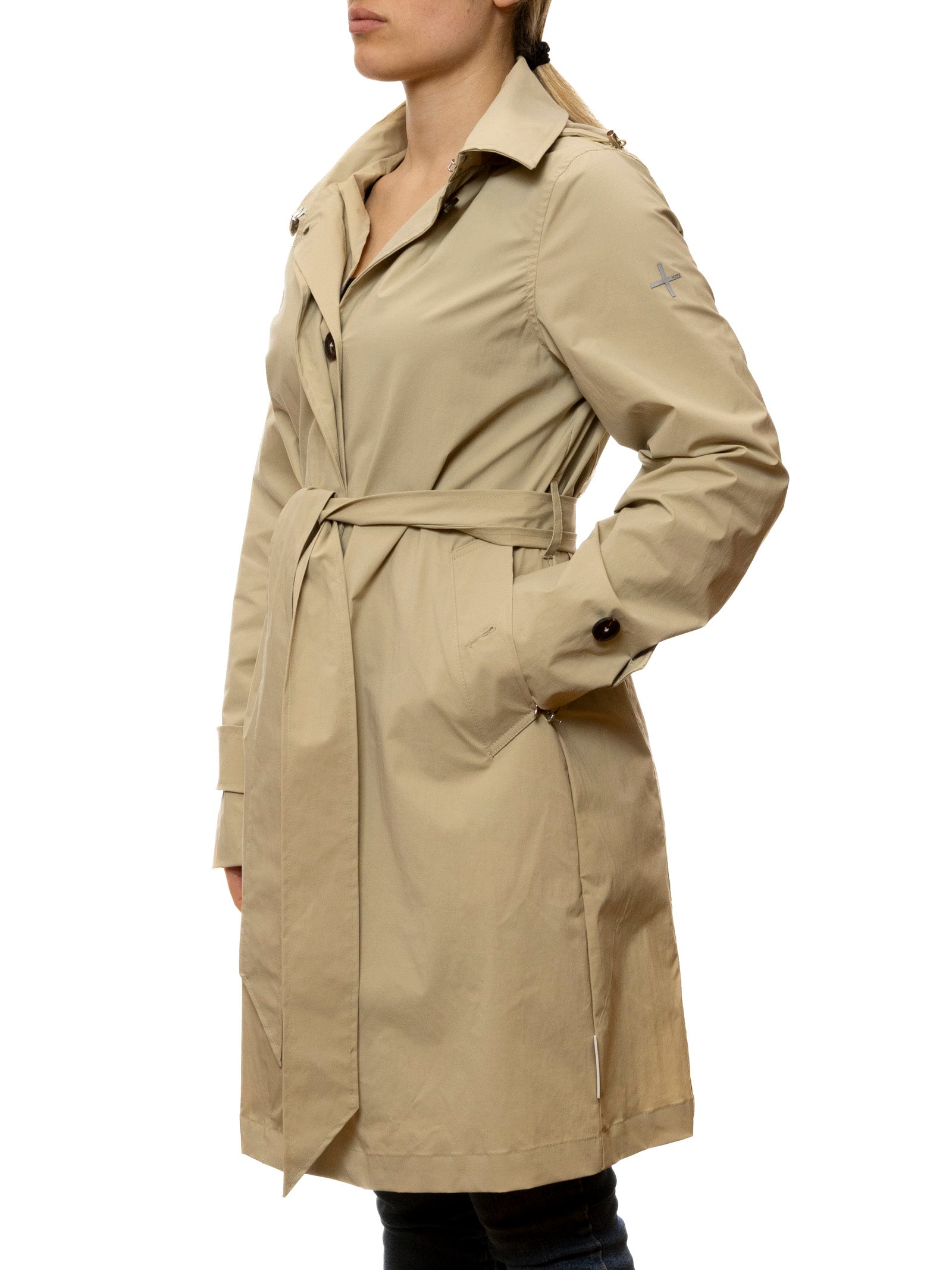 MORE trench nylon sabbia MAGNOLIA NYLON-SABBIA 