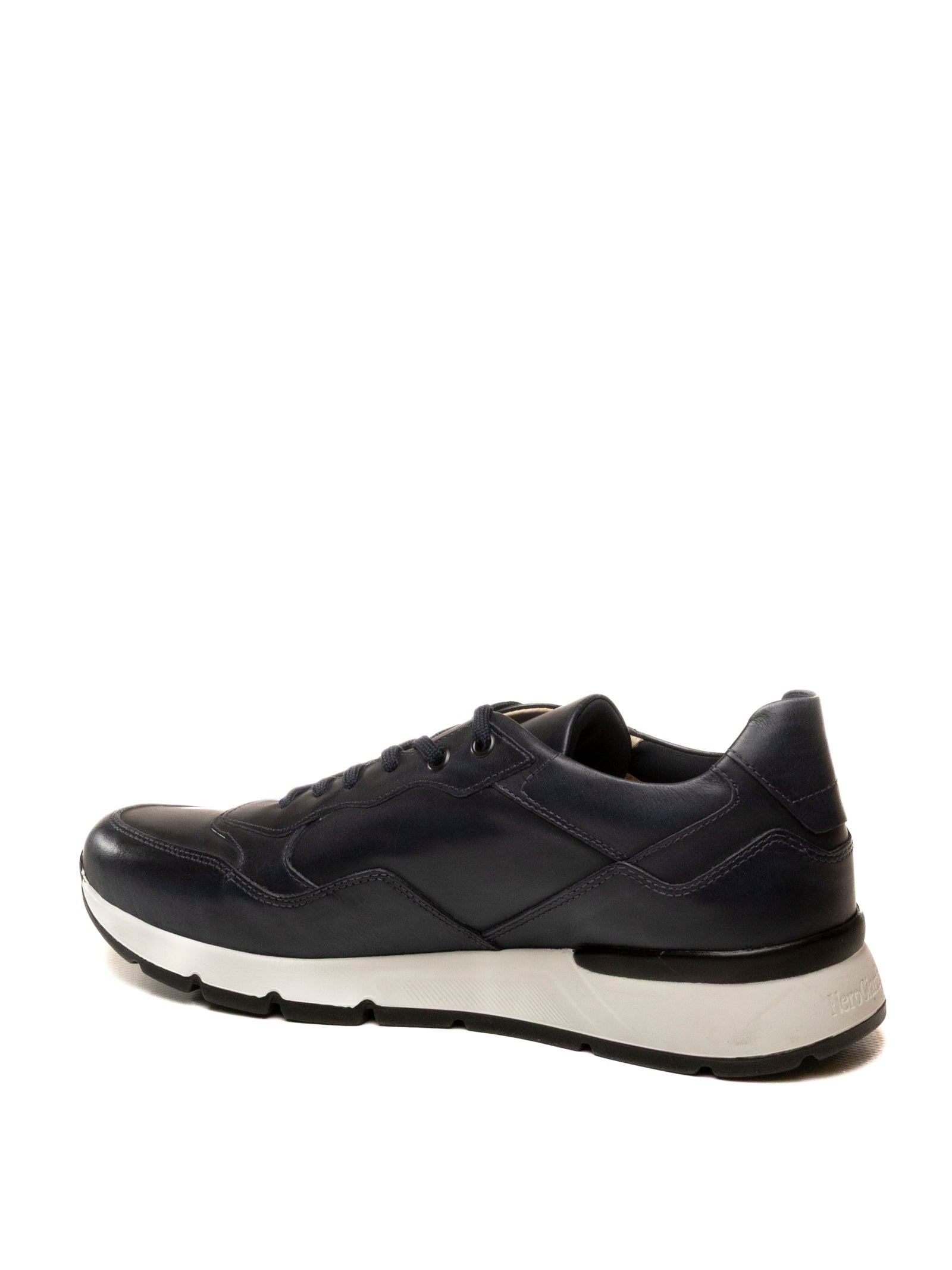 NERO GIARDINI Sneaker pelle blu E500640 DELAVATO-INCANTO 