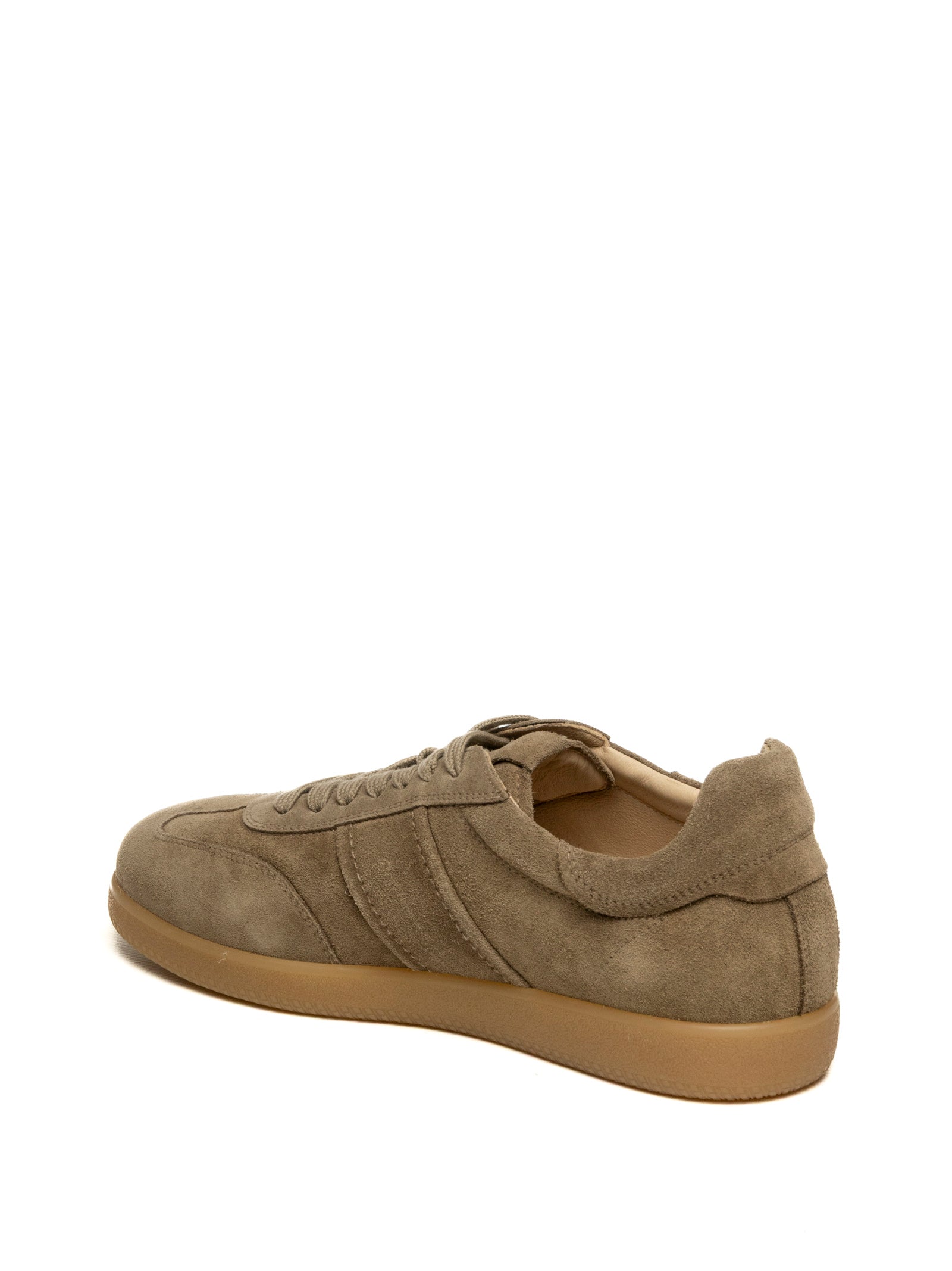 NERO GIARDINI Sneaker camoscio taupe E500685 AROLD-VELO 