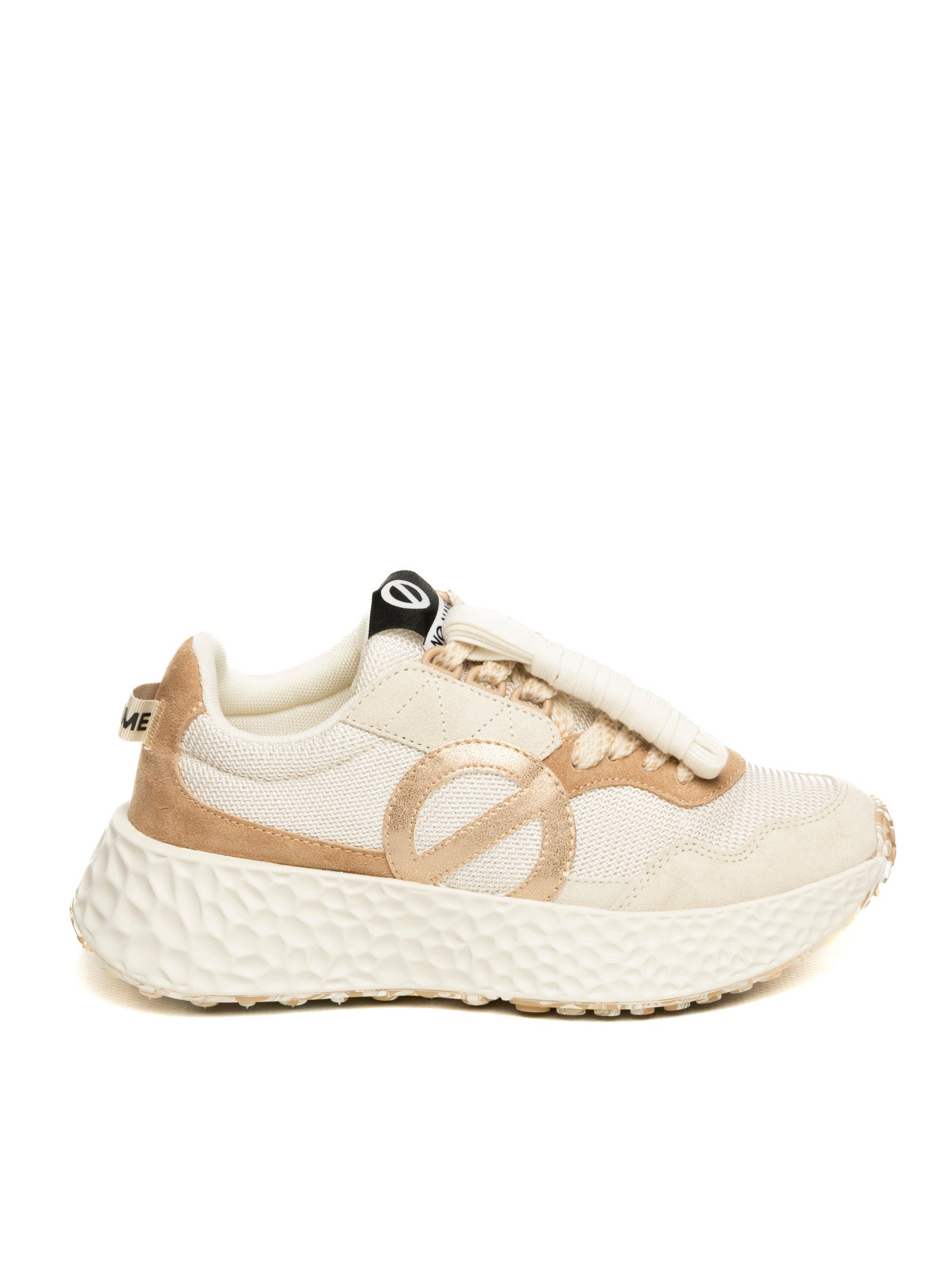 NO NAME Sneaker carter jogger bianco/beige CARTER-JOGGER SUEDE-DOV/DOV/NUDE 