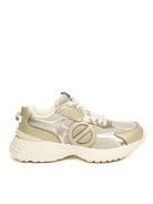NO NAME Sneaker carter 2.0 crema/oro CARTER2.0 U MESH-CREA/GRAY/GOL 