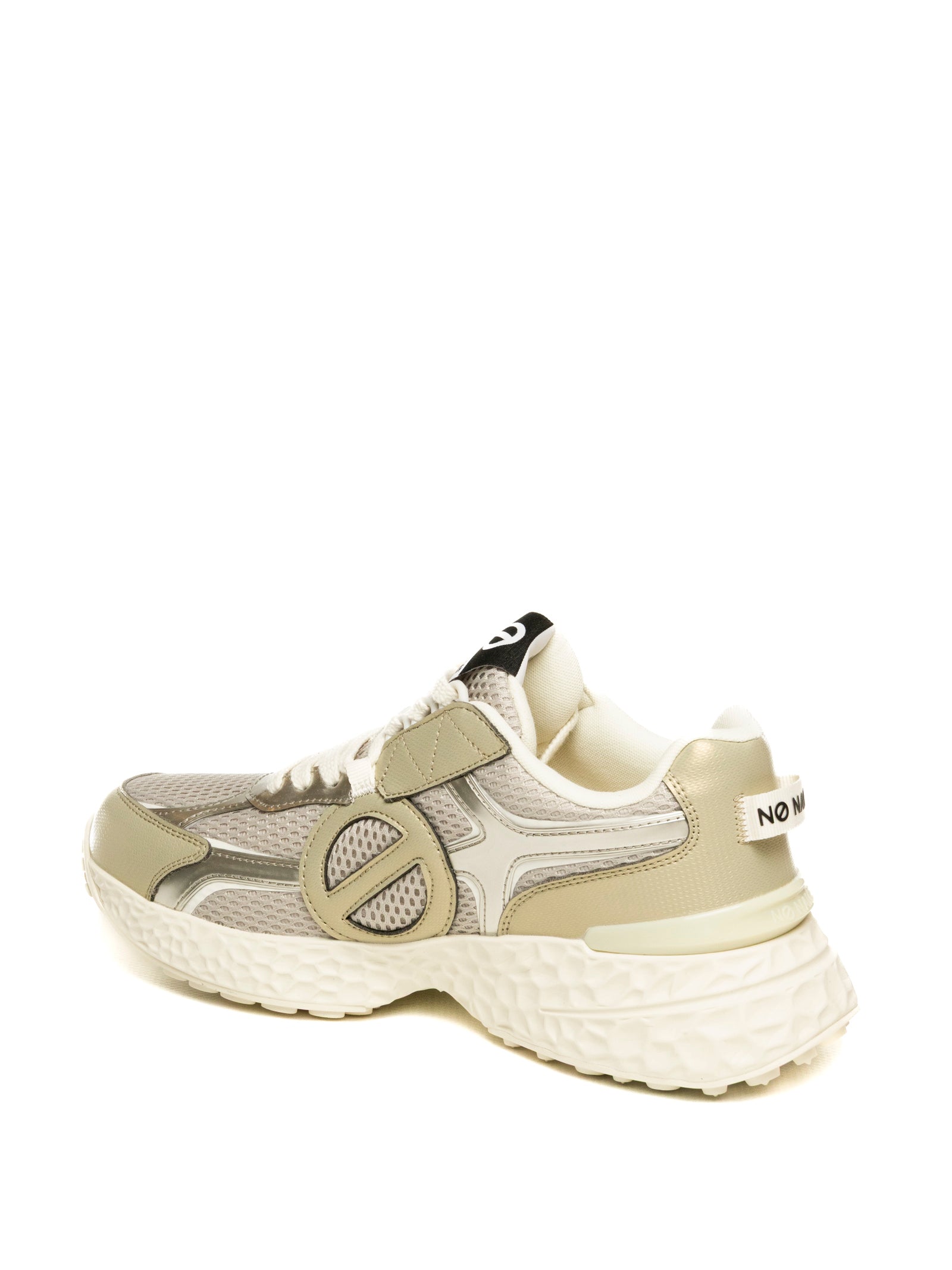 NO NAME Sneaker carter 2.0 crema/oro CARTER2.0 U MESH-CREA/GRAY/GOL 