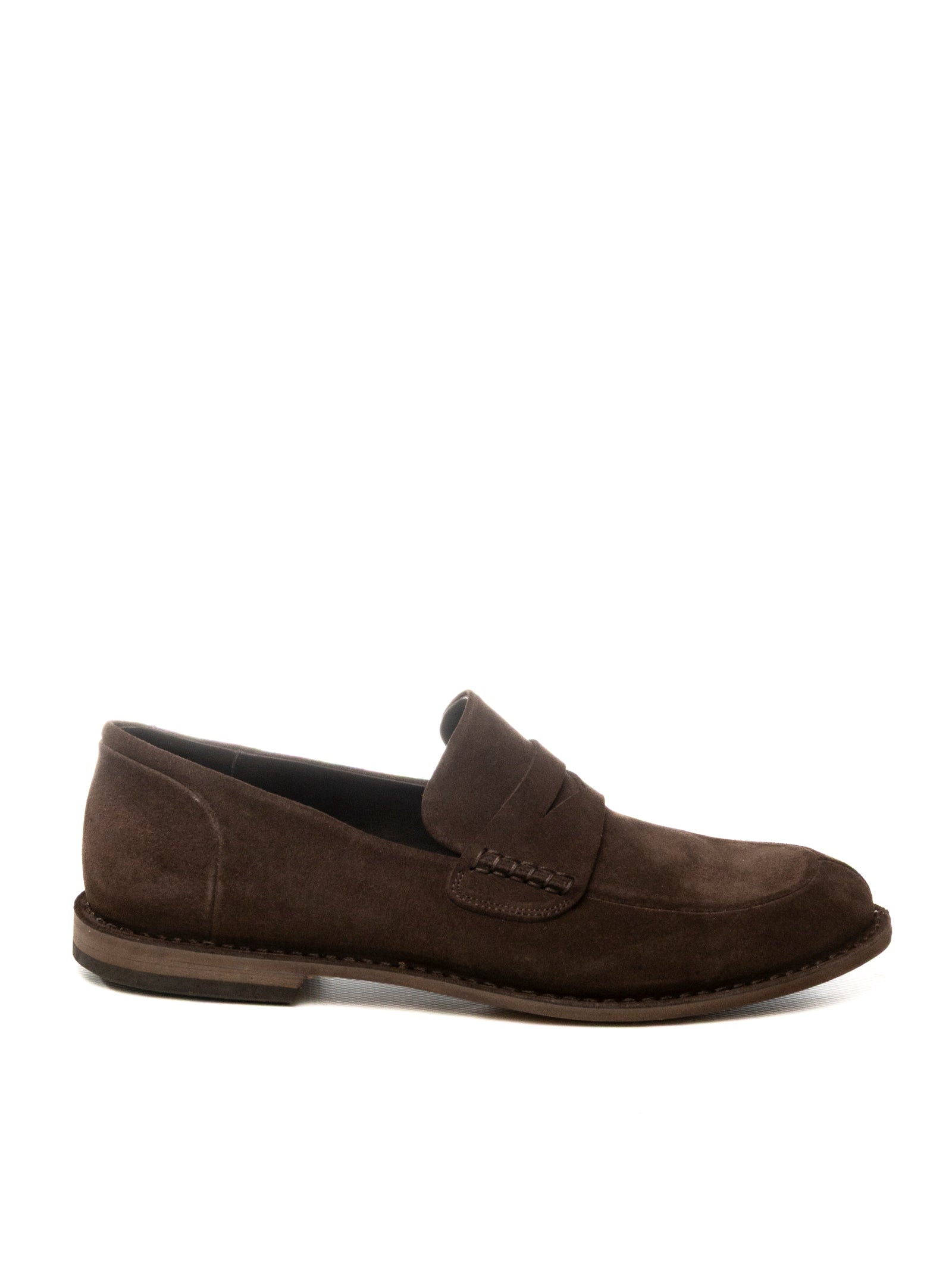 PANTANETTI Mocassino camoscio moro 17510 TALCATO-EBANO 