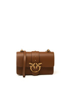 PINKO borsa a spalla love one mini marrone/oro 105856-AOF1 LOVE ONE MINI-L17Q 
