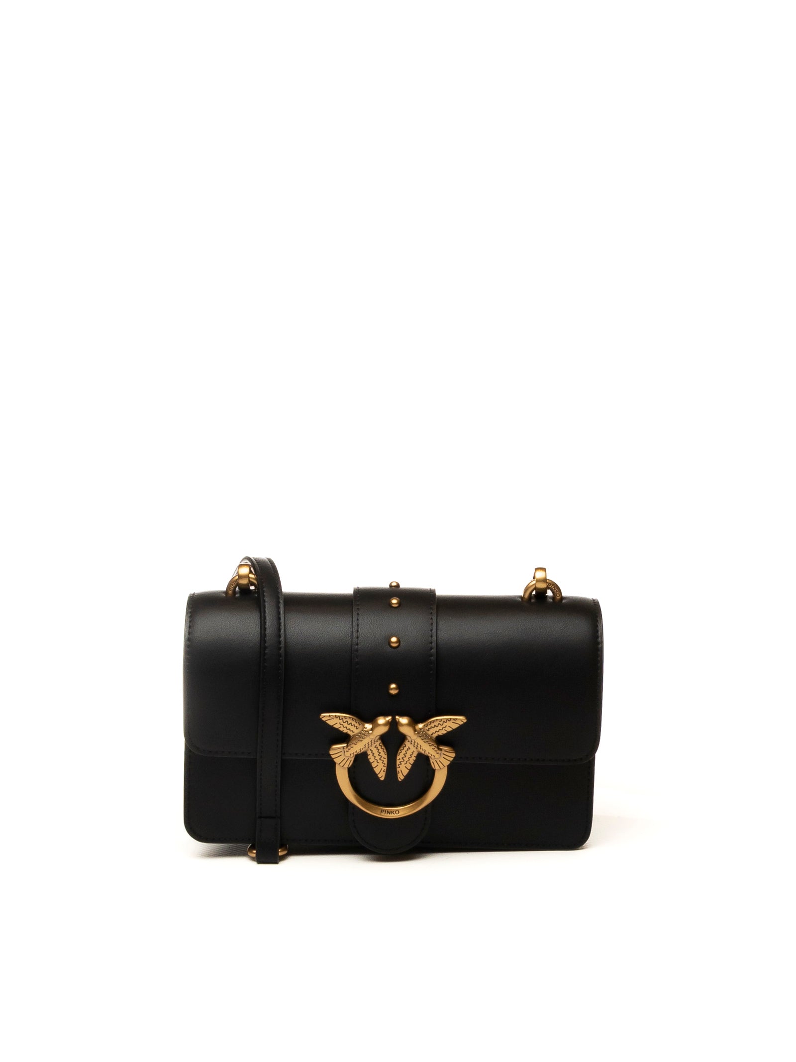PINKO borsa a spalla love one mini nero/oro 105856-AOF1 LOVE ONE MINI-Z99Q 