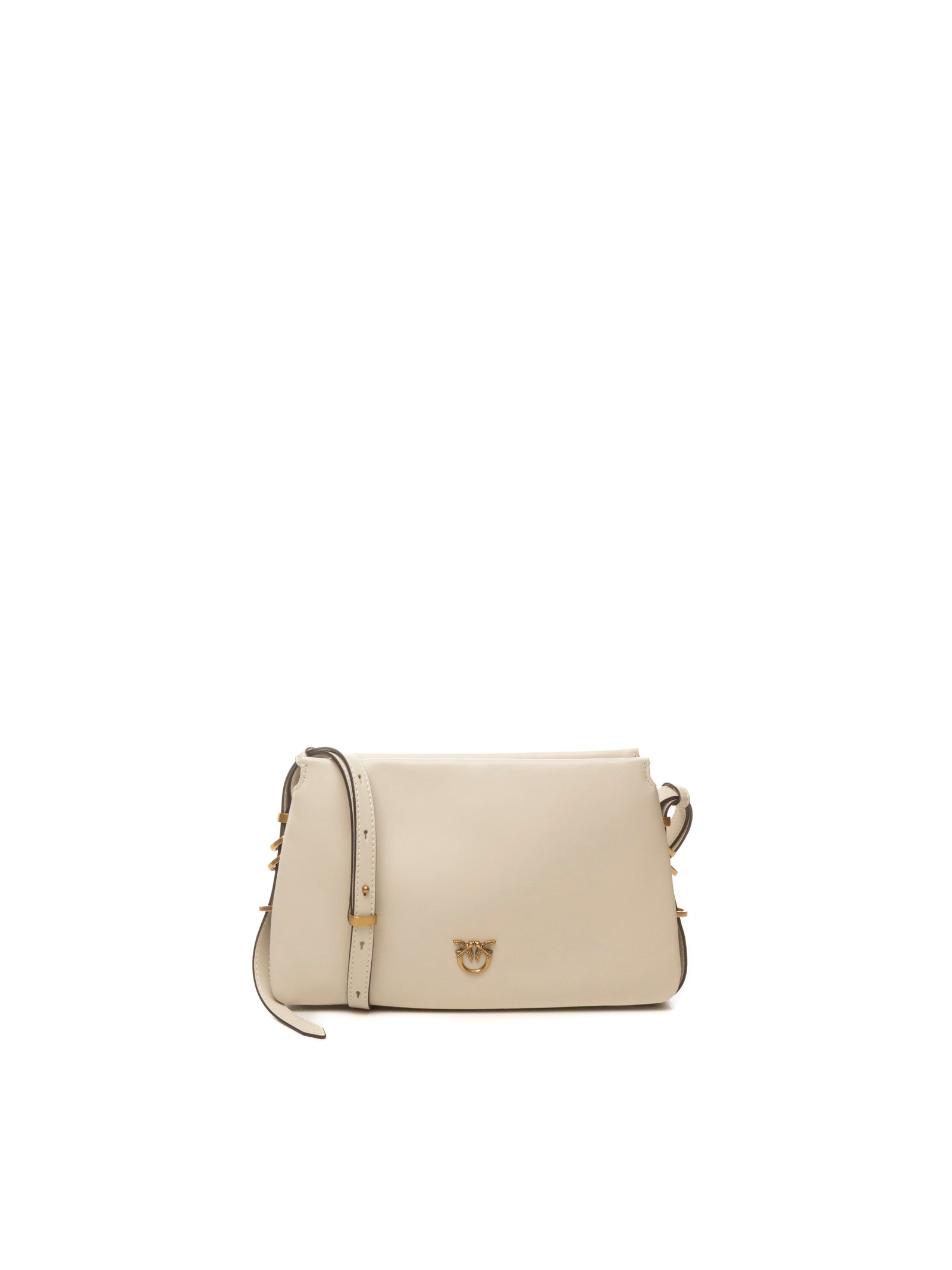 PINKO borsa a spalla triplet mini bianco/oro 105883-A0QO TRIPLET MINI-Z14Q 