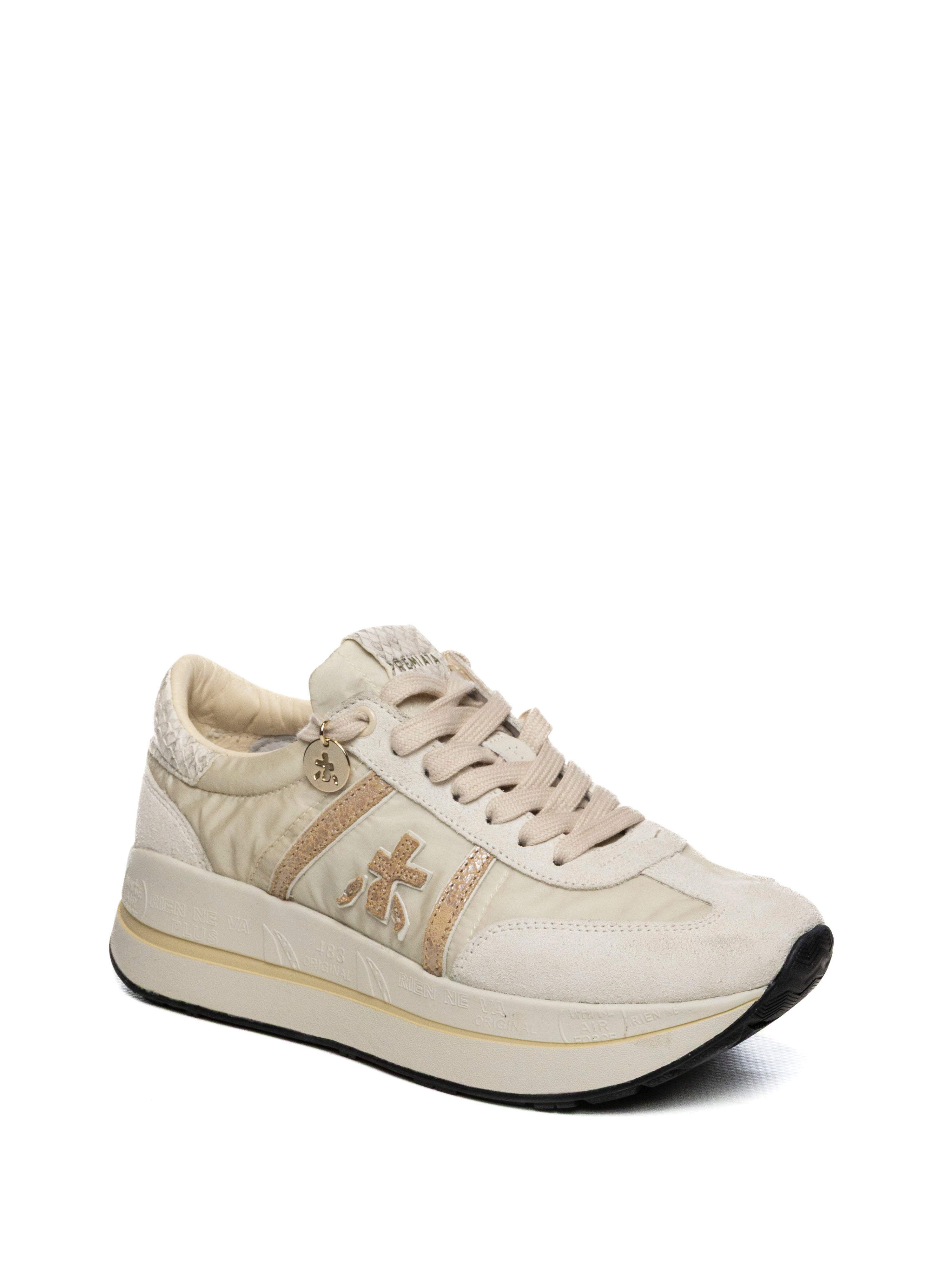 PREMIATA Sneaker bethcoin bianco/argento BETHCOIN 8145-WHITE/ARG 