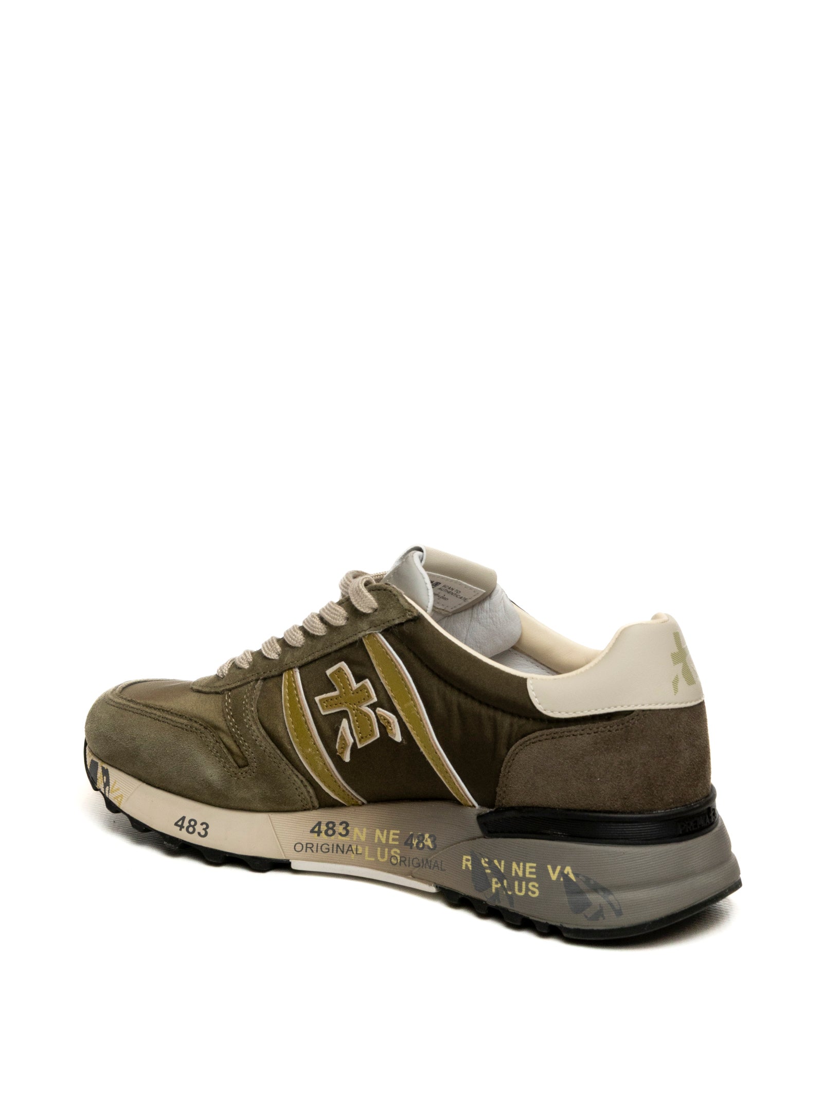 PREMIATA Sneaker lander militare LANDER 8009-MARRONE 