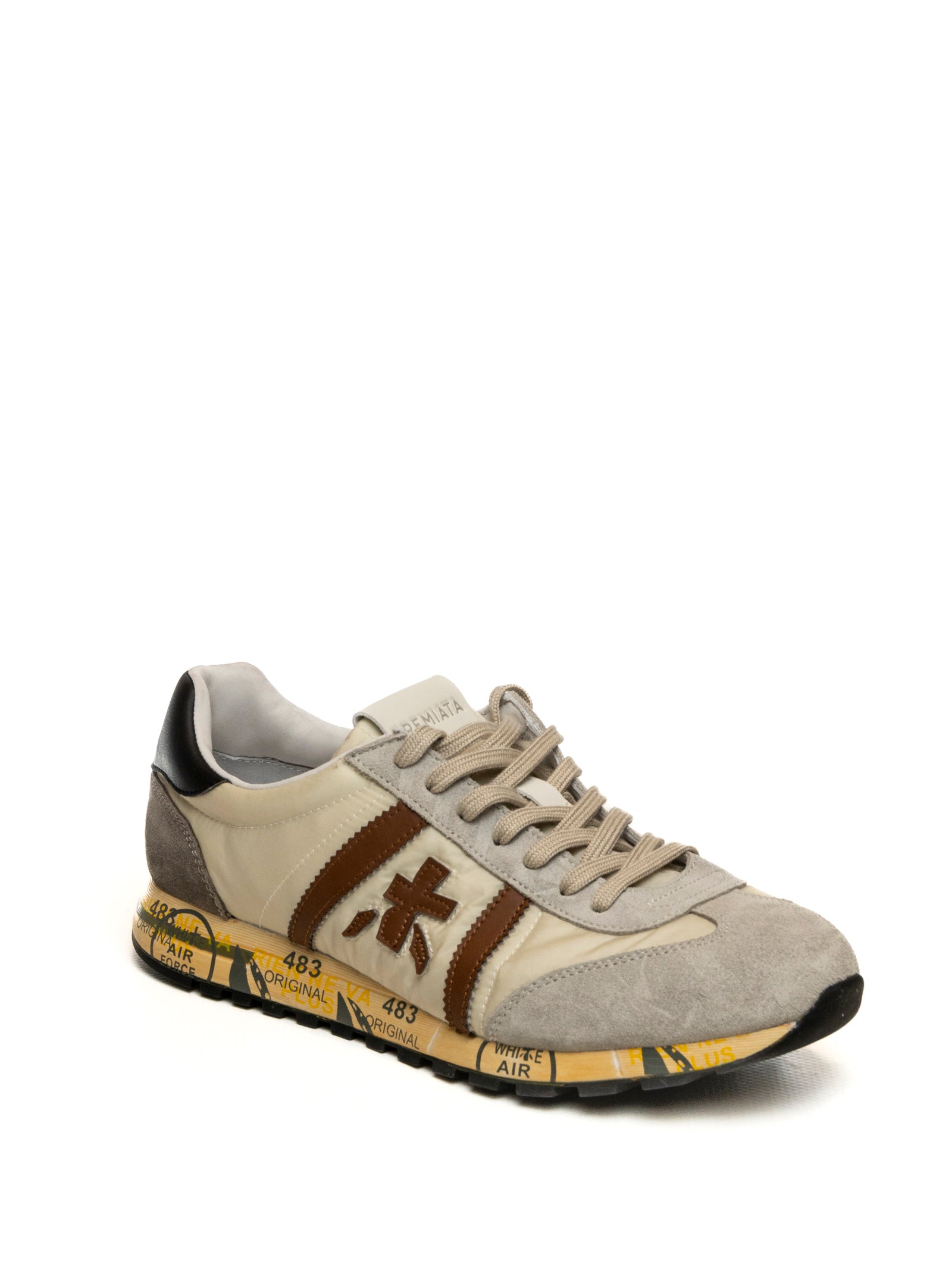 PREMIATA Sneaker lucy beige/marrone LUCY 8189-GRIGIO/MARRONE 