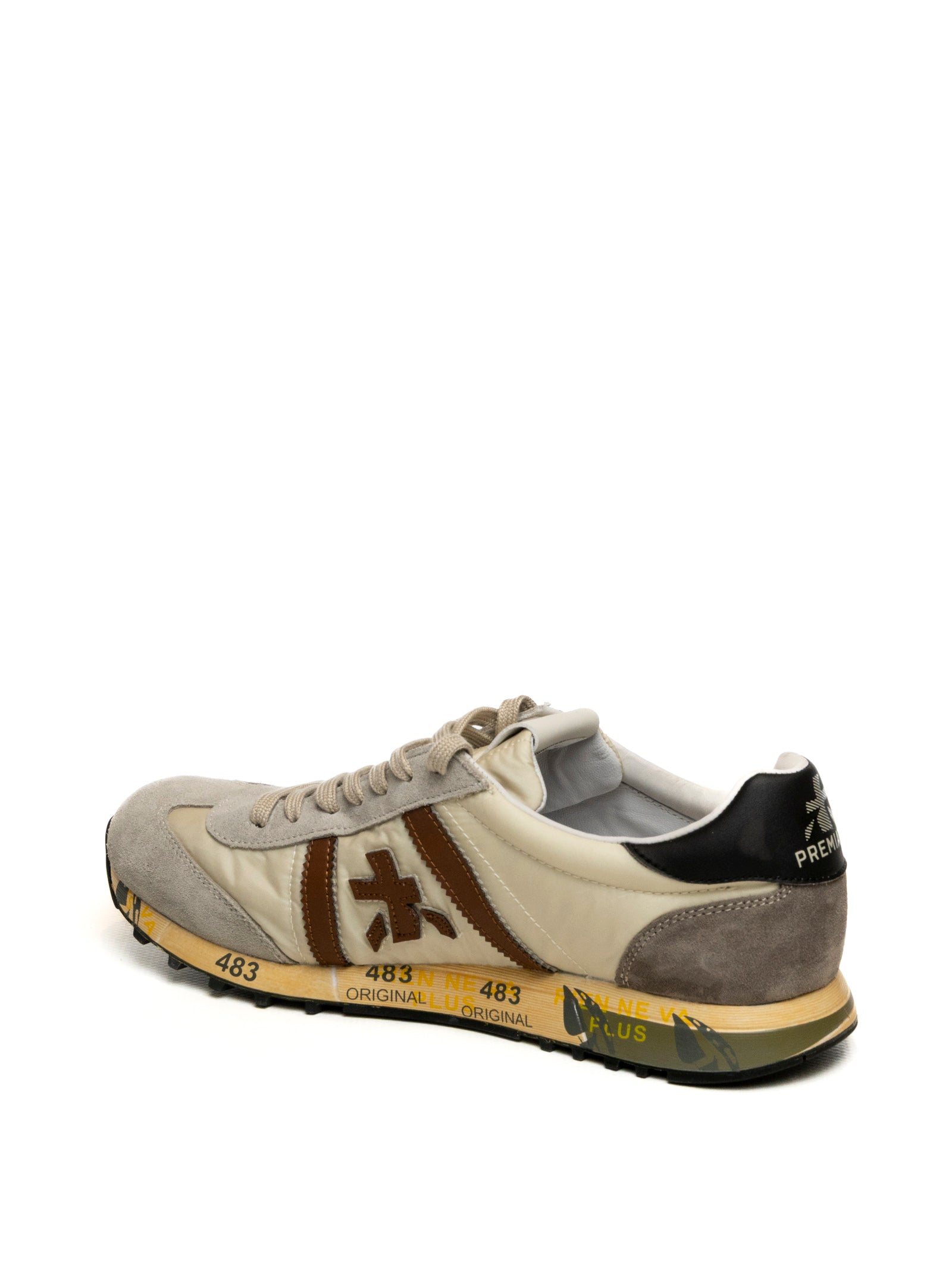 PREMIATA Sneaker lucy beige/marrone LUCY 8189-GRIGIO/MARRONE 
