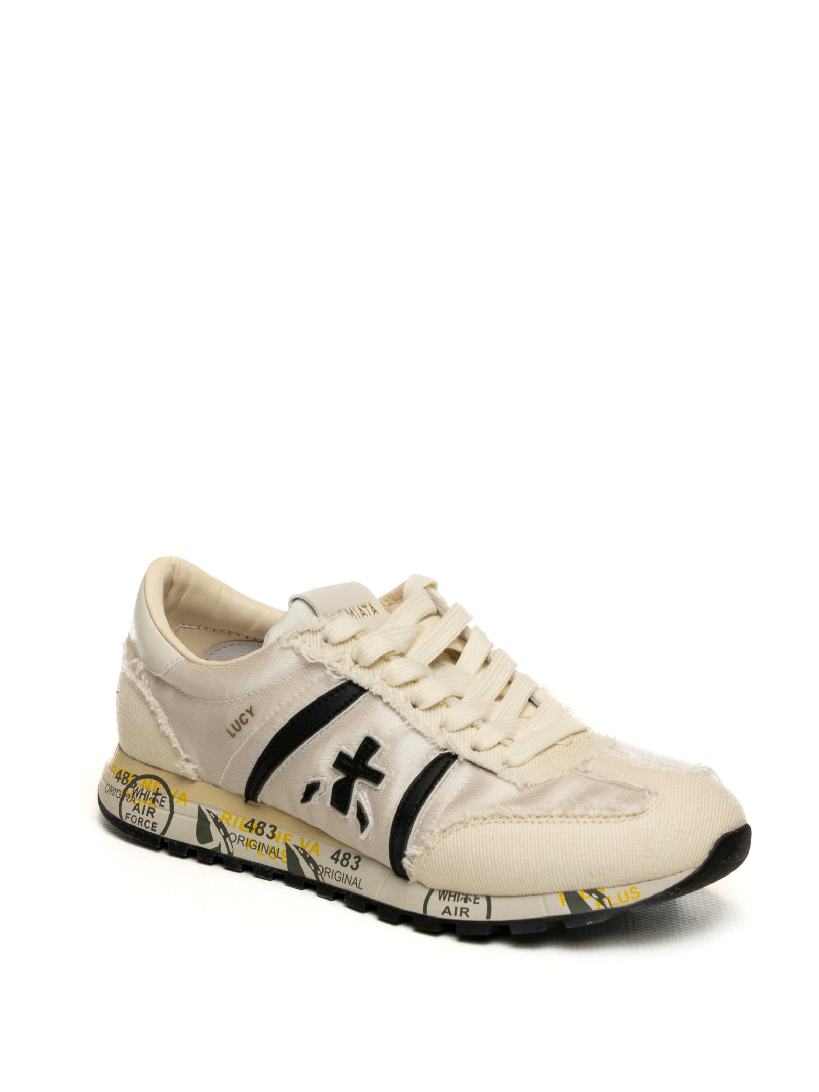 PREMIATA Sneaker lucy bianco/nero LUCYD0.1 8139-WHITE/BLACK 