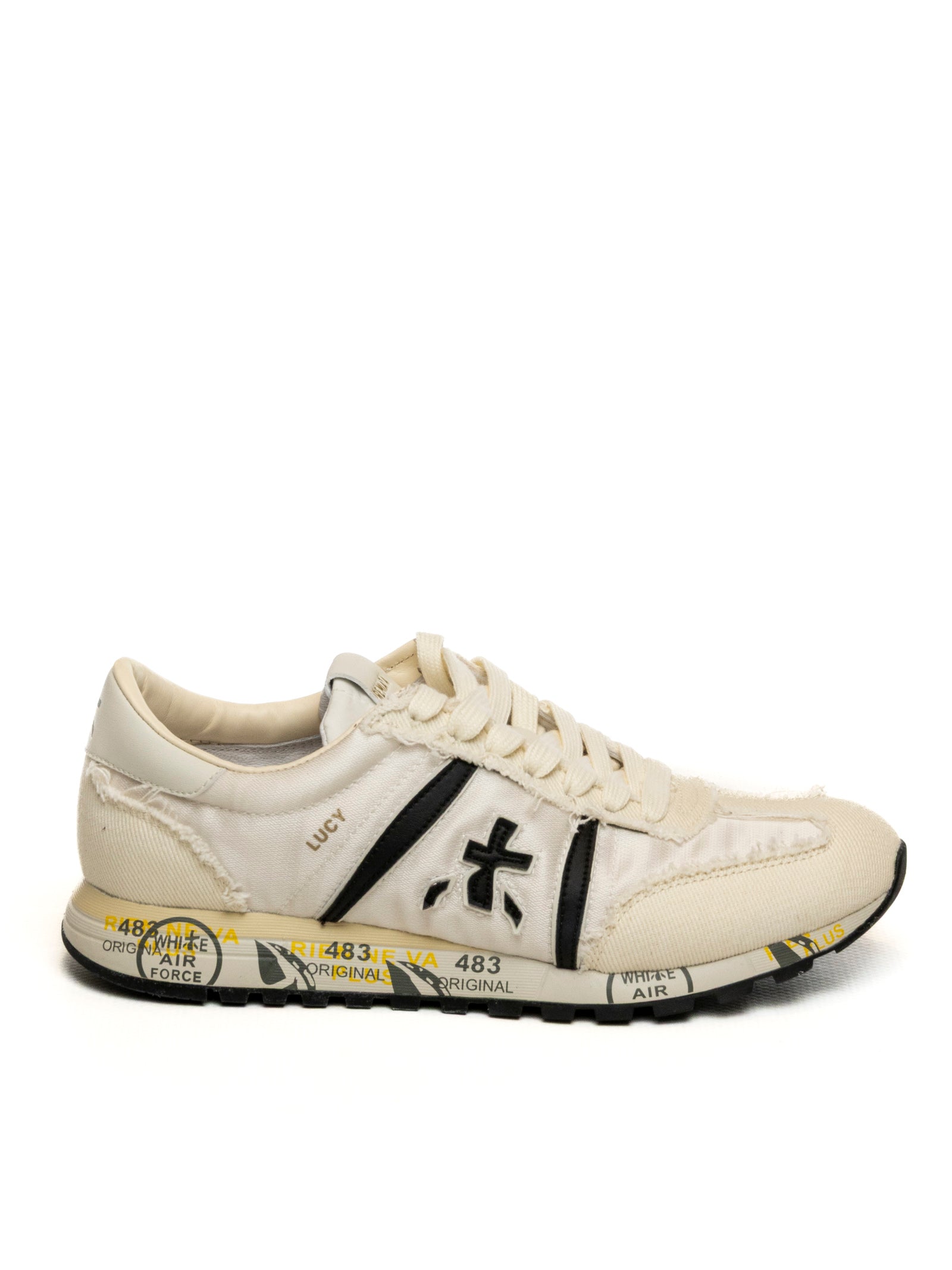 PREMIATA Sneaker lucy bianco/nero LUCYD0.1 8139-WHITE/BLACK 