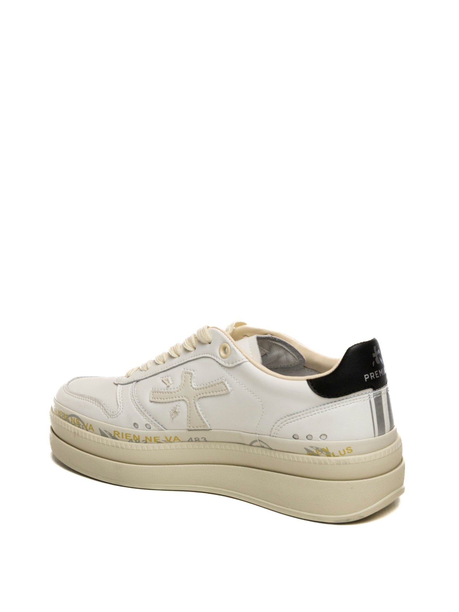 PREMIATA Sneaker micol bianco/nero MICOL 8197-WHITE/BLACK 