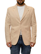QB24 giacca cotone beige 0126014 COTONE-SAND 