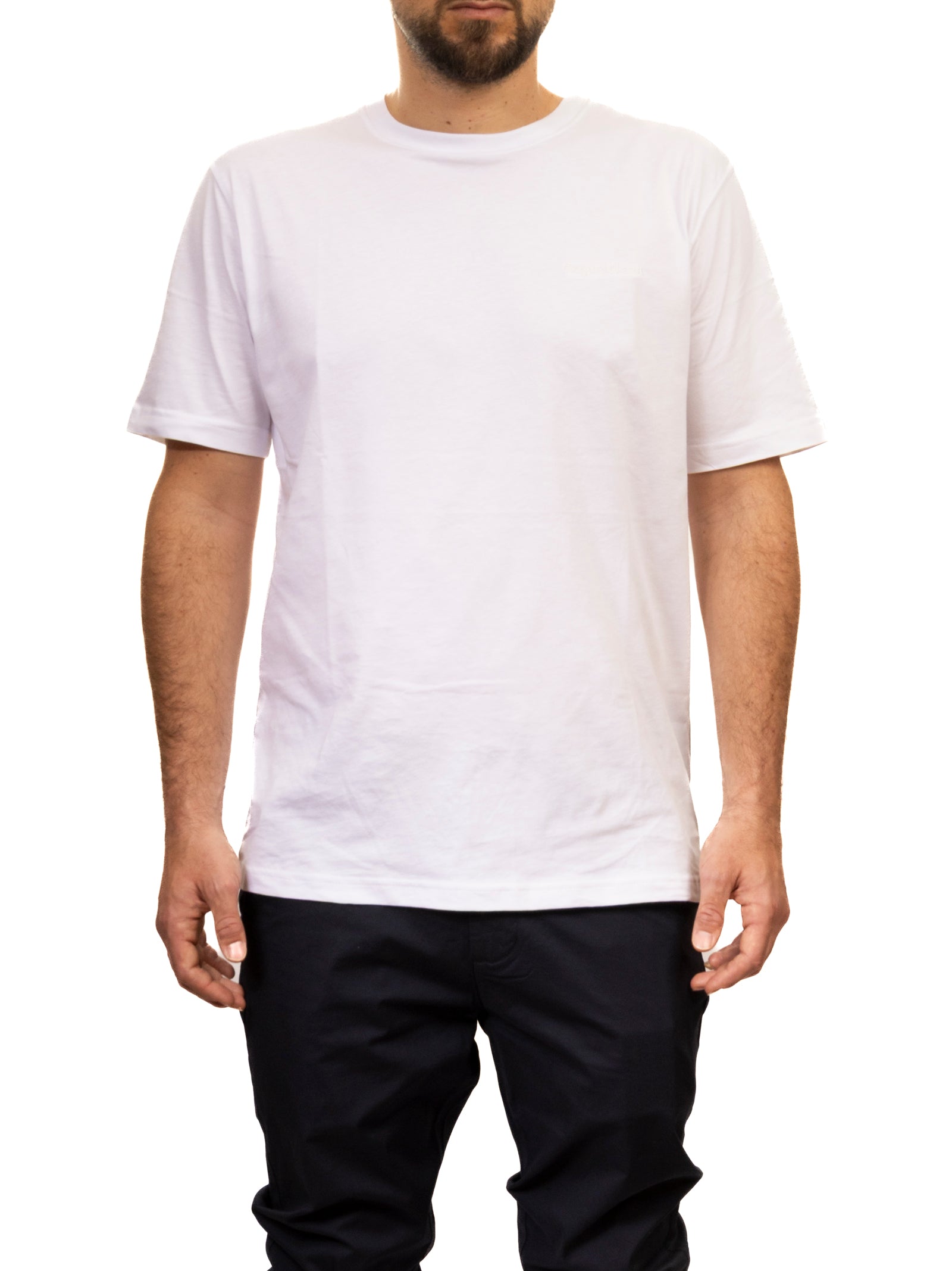 REFRIGIWEAR girocollo cotone bianco T62800 HALEN-A00010 