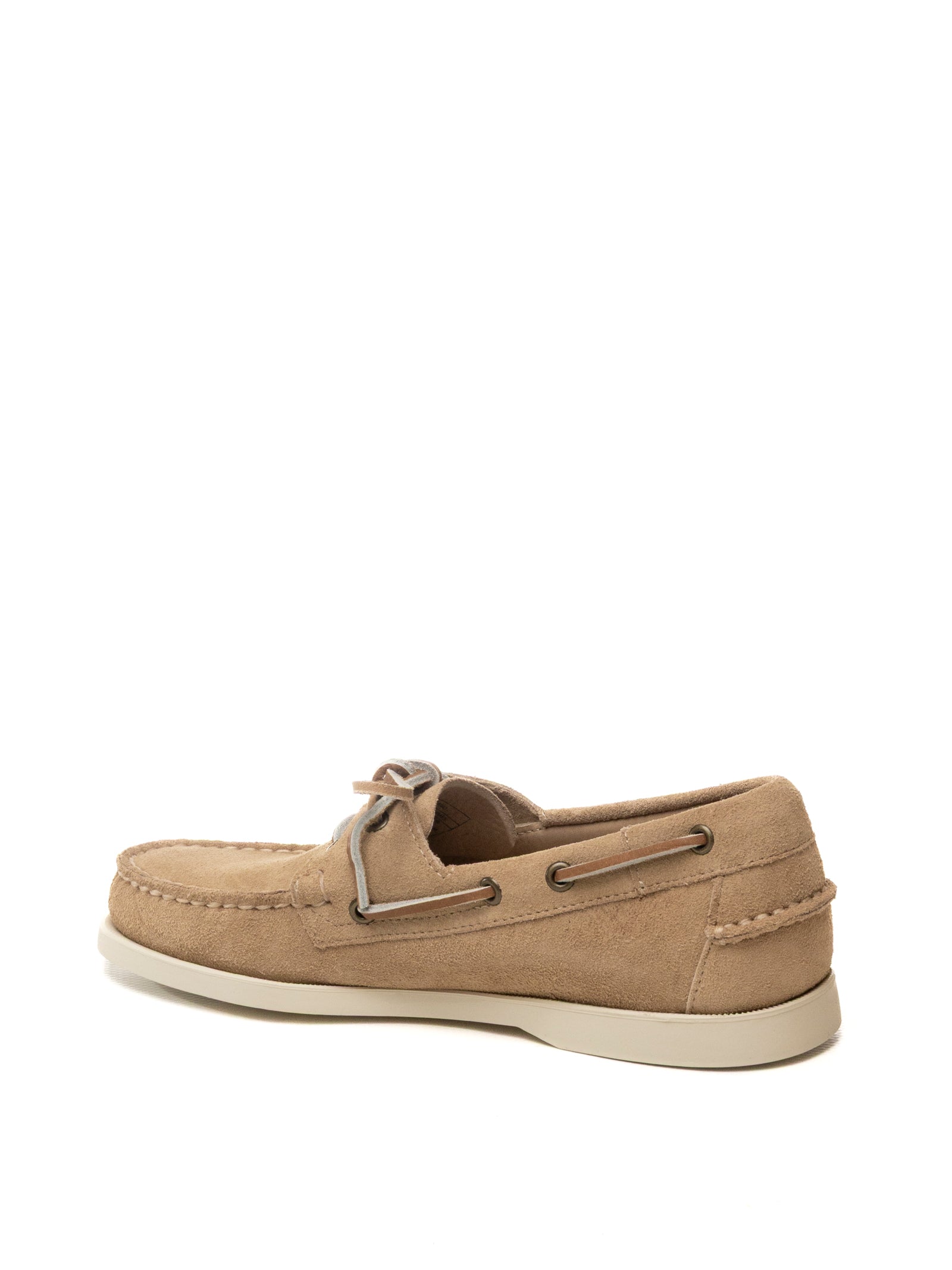 SEBAGO Mocassino barca camscio taupe PORTLAND FLESH OUT 7111PTW-BROWN/TAUPE 910 
