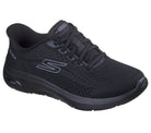 SKECHERS Sneaker go walk slip ins nero 125342 GO WALK-BBK 