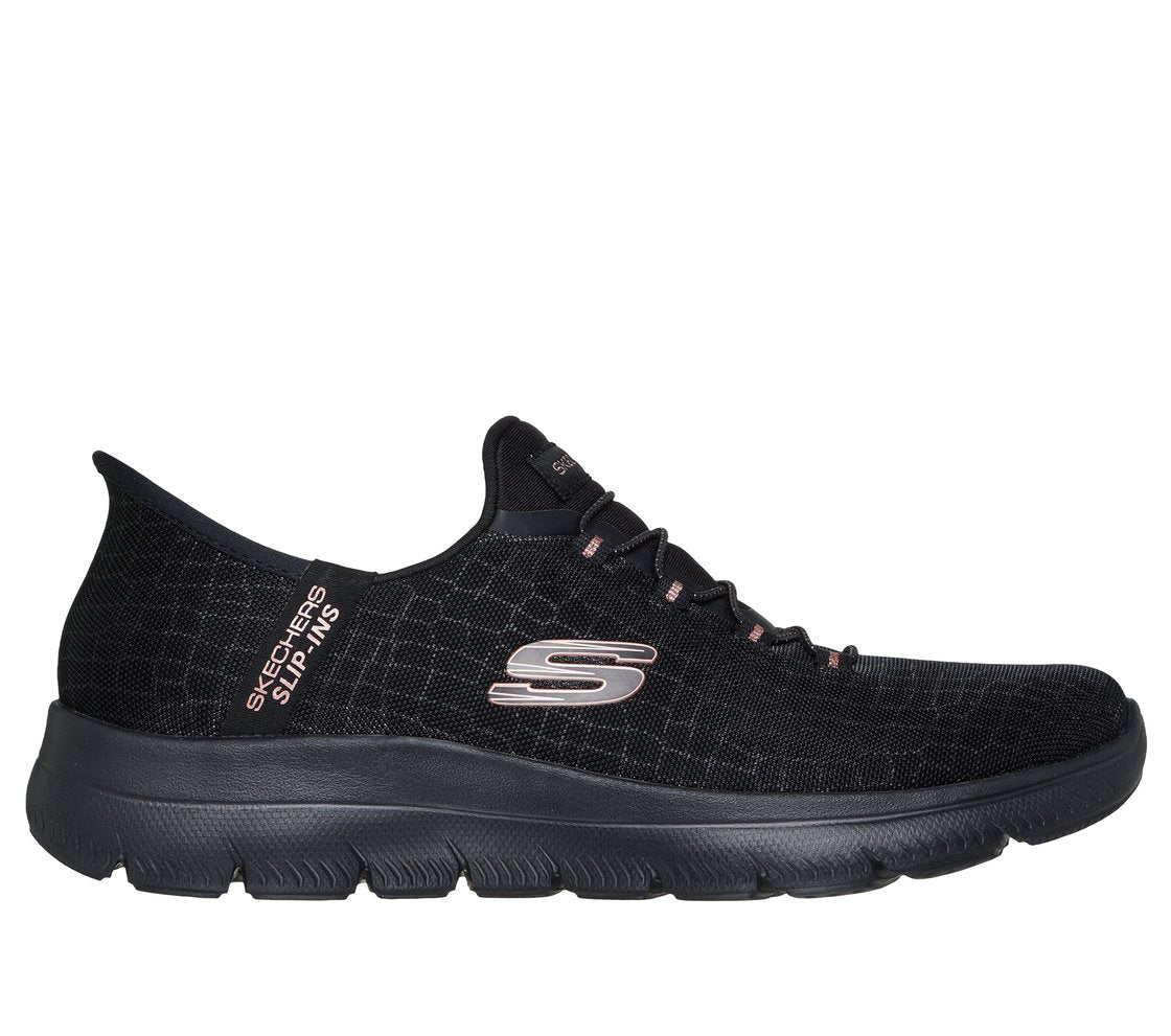 SKECHERS Sneaker summits mesh nero 150128 SUMMITS-BKGD 