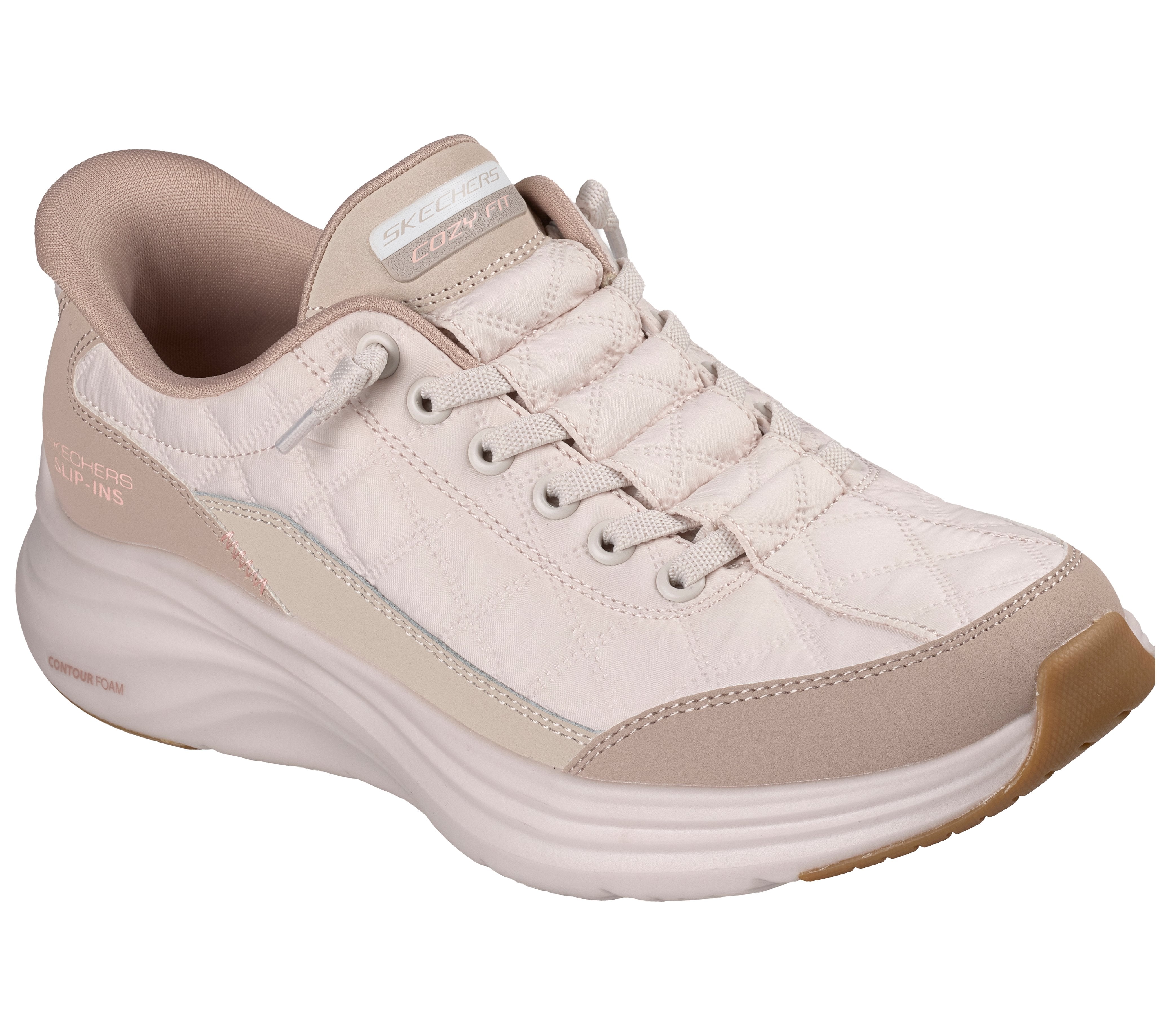 SKECHERS Slip on contour naturale/taupe 150404 CONTOUR FOAM-NTTP 