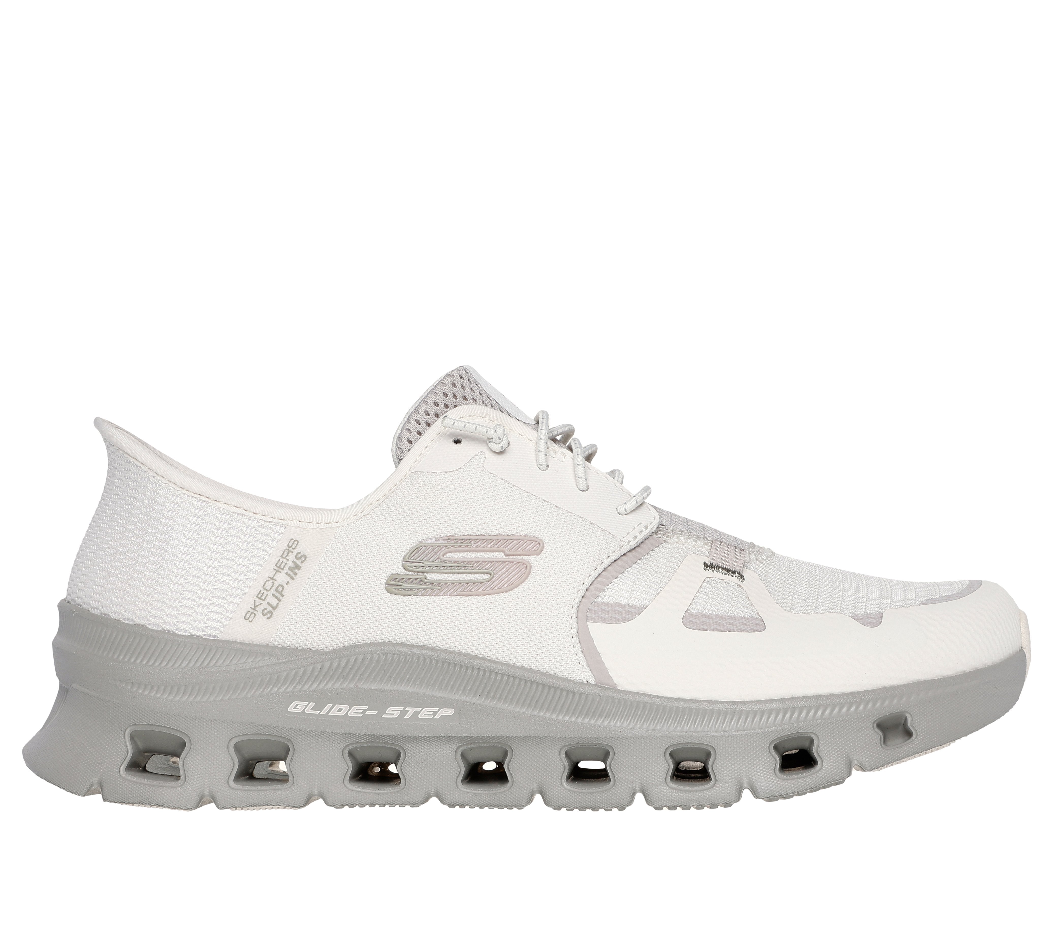 SKECHERS Sneaker glide step pro slip ins bianco 232930 GLIDE STEP PRO-NAT 