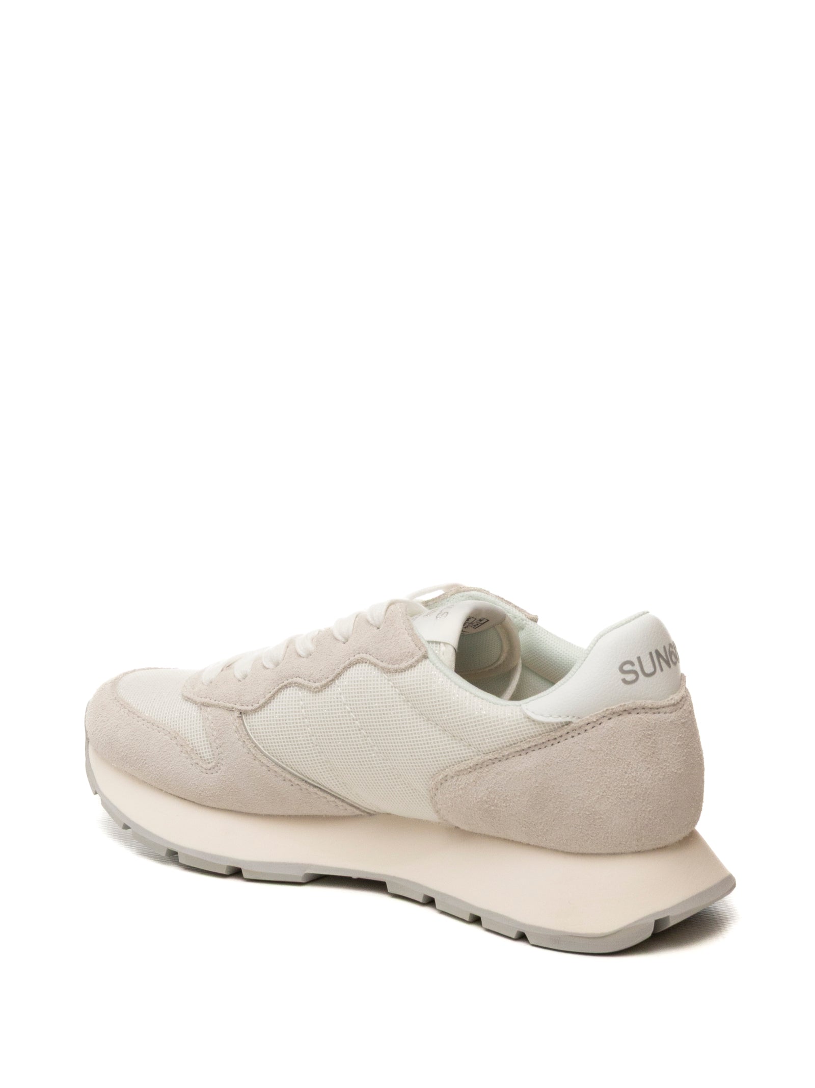 SUN 68 Sneaker ally glitter bianco Z36203 ALLYGLITTER-01 