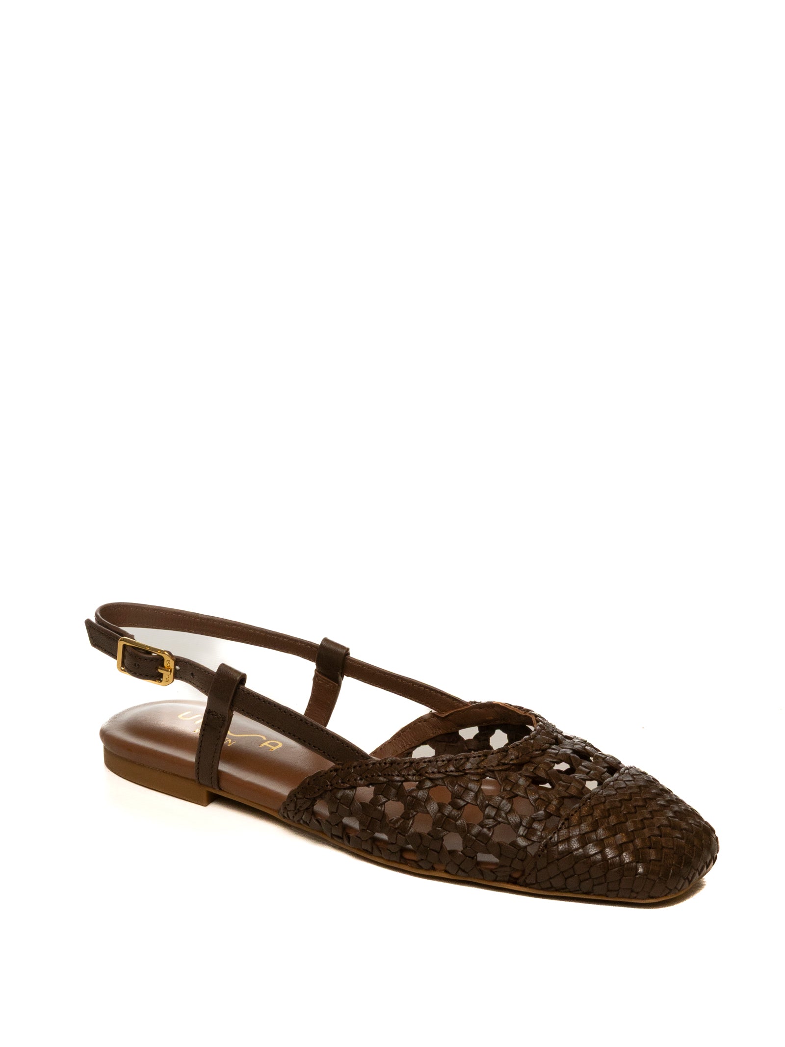 UNISA Chanel intrecciato moro BADRI PELLE-BROWN 