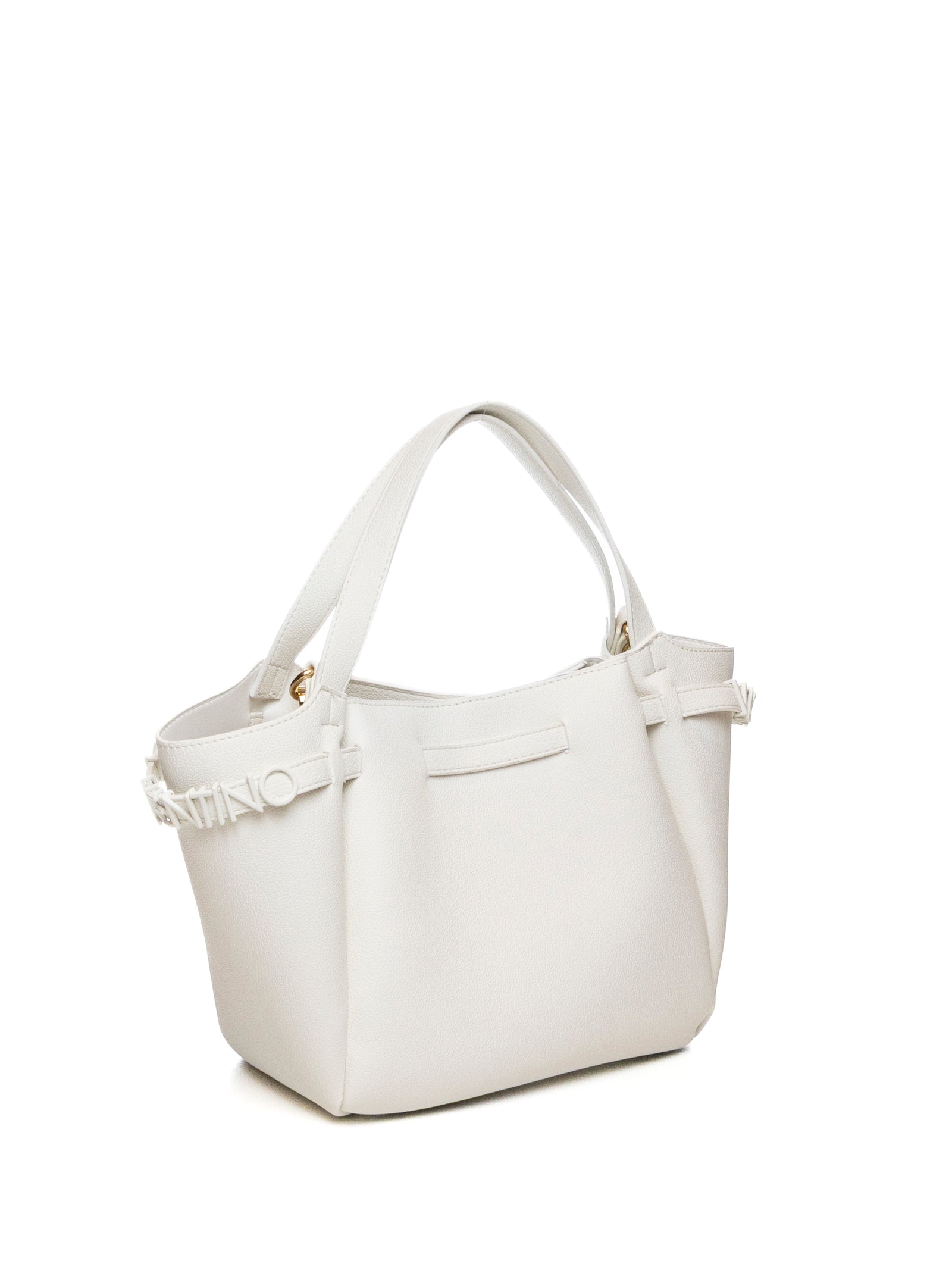 VALENTINO Borsa pelle bianco VBS9Q804 MEDEA-BIANCO 